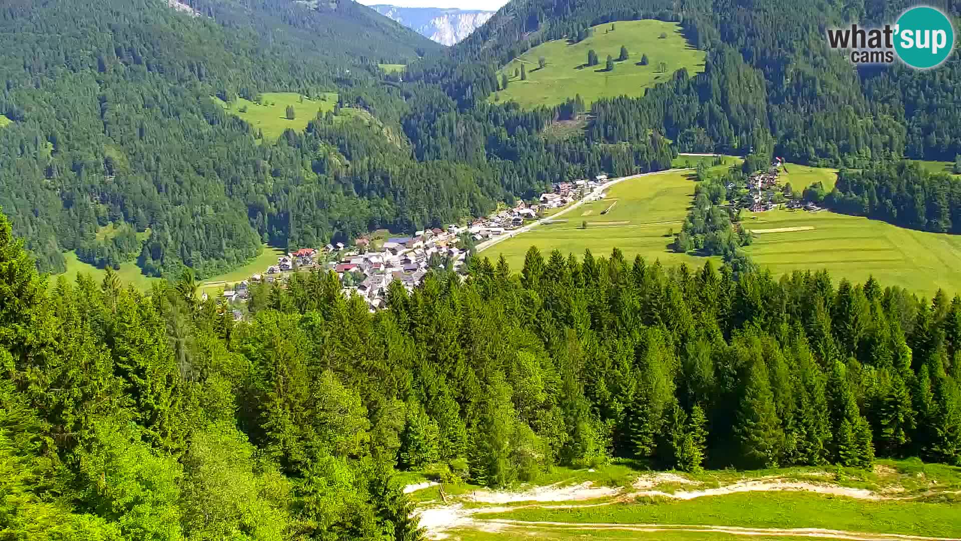Kranjska Gora webcam VITRANC 1 | obere Station