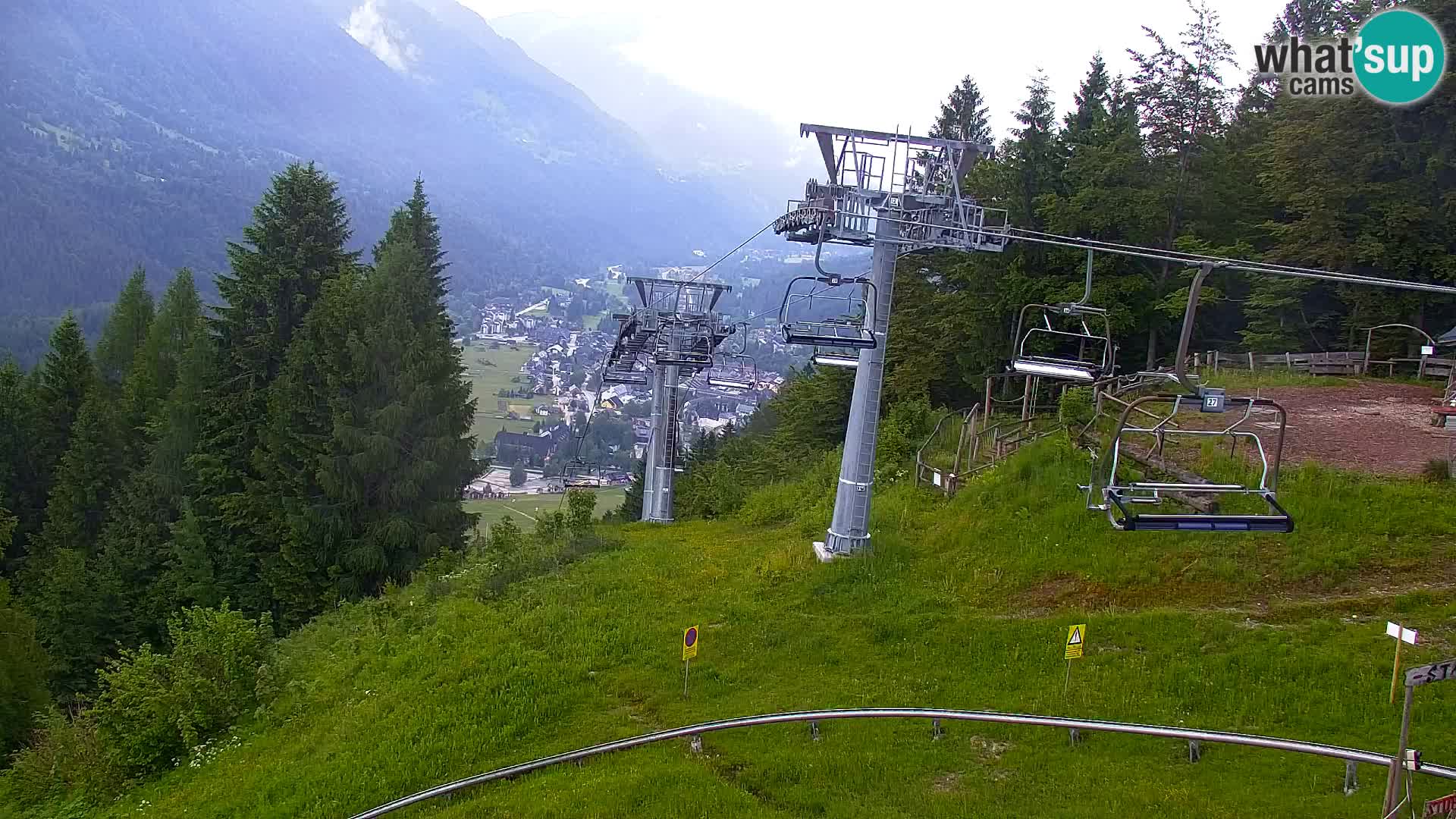 Kranjska Gora webcam VITRANC 1 | obere Station