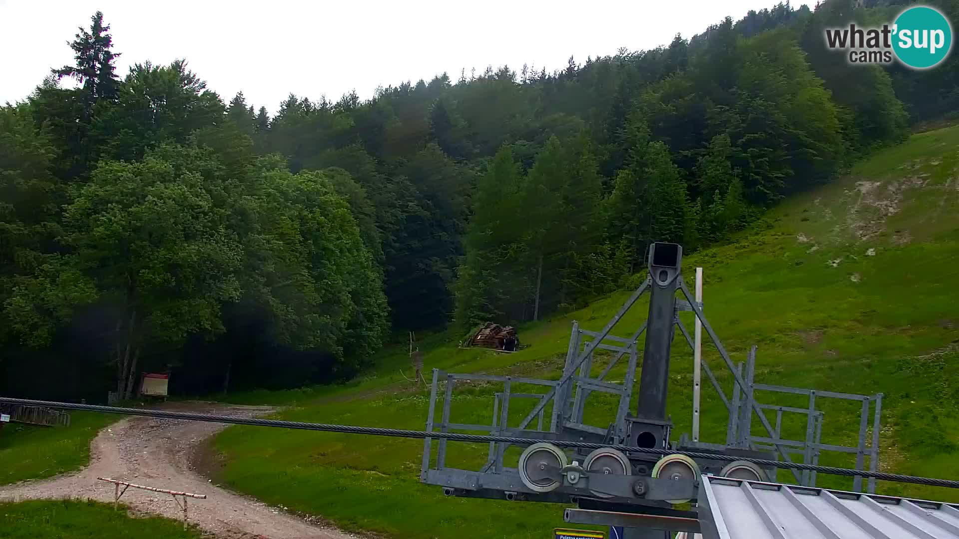 Vitranc Kranjska Gora webcam | VITRANC 1 stazione superiore