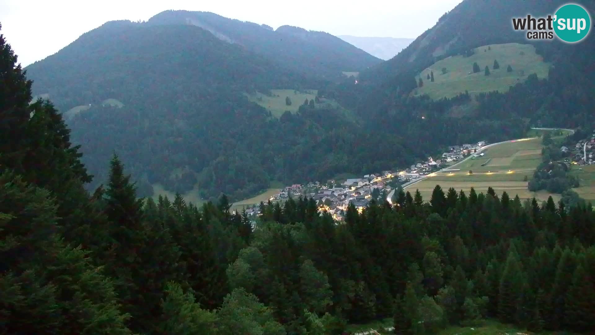 Vitranc Kranjska Gora webcam | VITRANC 1 stazione superiore