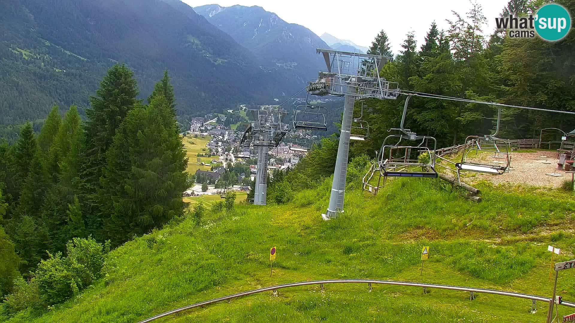 Vitranc Kranjska Gora webcam | VITRANC 1 stazione superiore