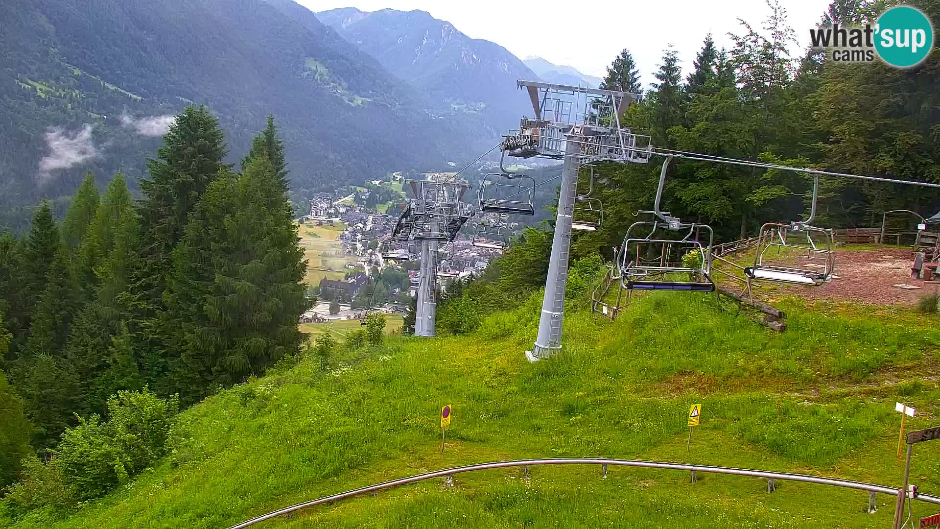 Vitranc Kranjska Gora webcam | VITRANC 1 stazione superiore