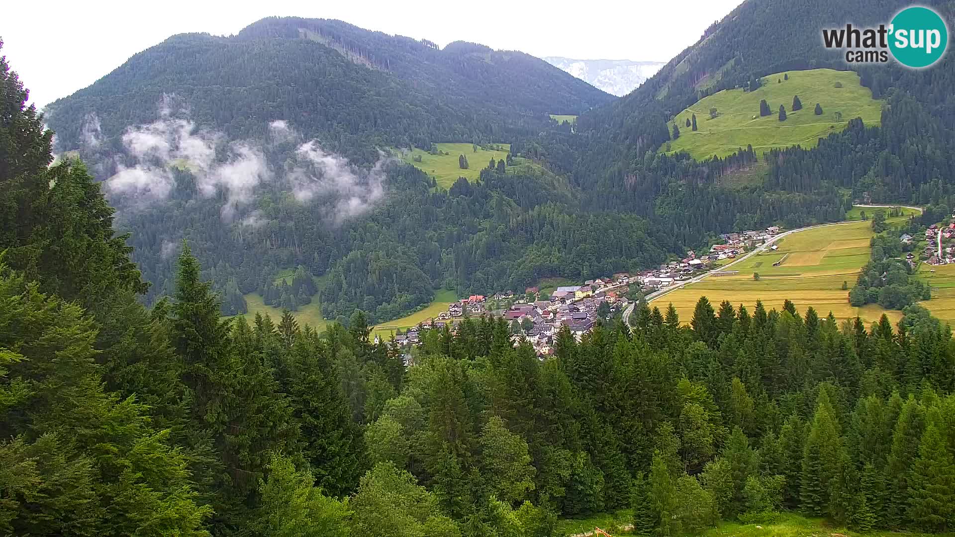 Kranjska Gora webcam VITRANC 1 | obere Station