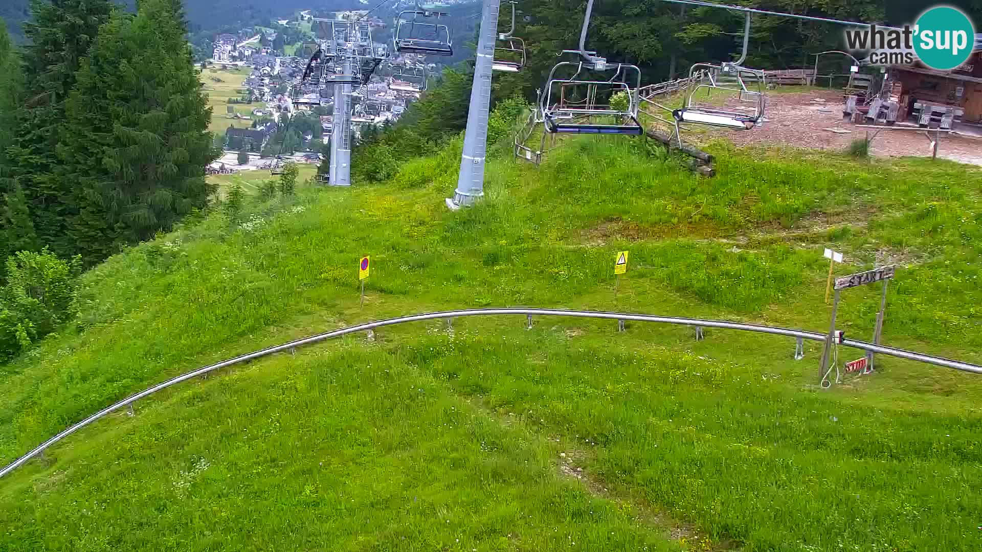 Kranjska Gora webcam VITRANC 1 | obere Station
