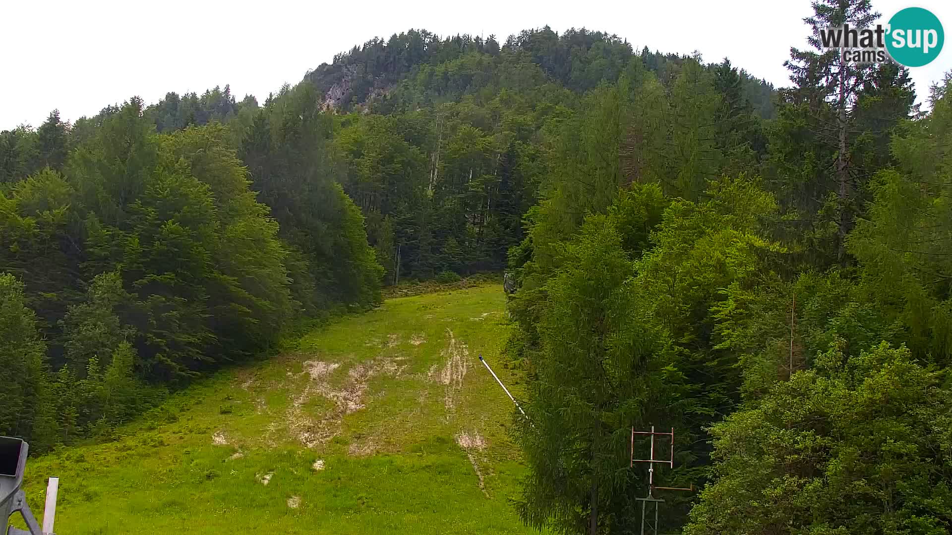 Kranjska Gora web kamera Vitranc | VITRANC 1 gornja postaja