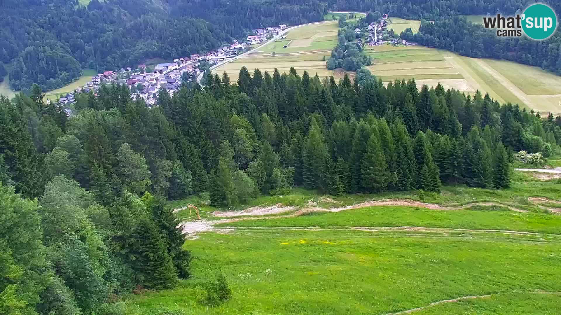Vitranc Kranjska Gora webcam | VITRANC 1 stazione superiore