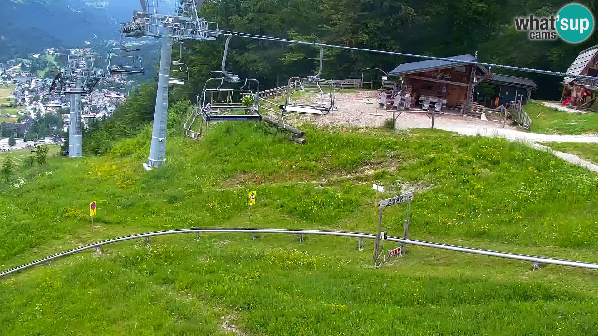 Kranjska Gora webcam VITRANC 1 | obere Station