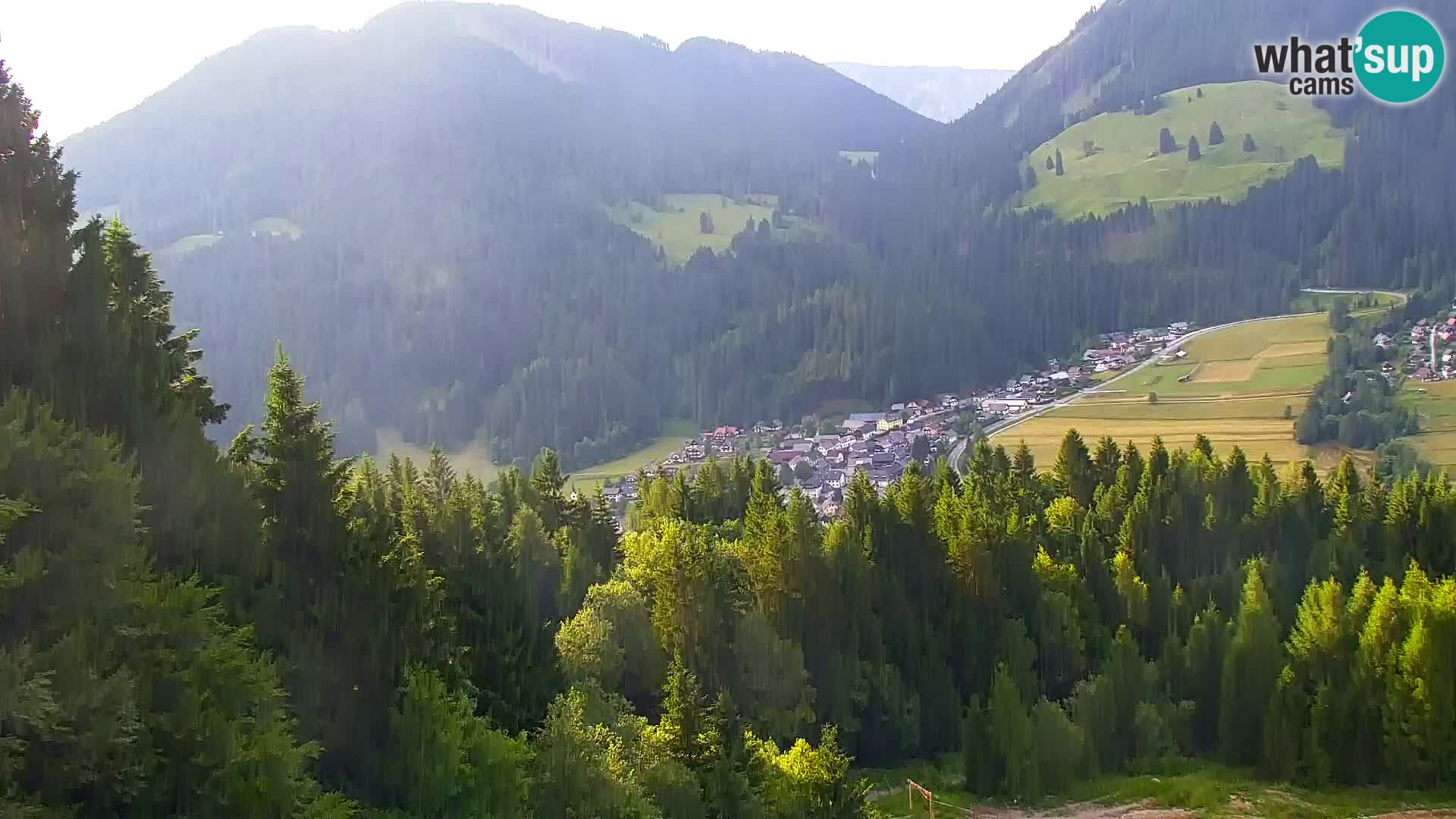 Kranjska Gora web kamera Vitranc | VITRANC 1 gornja postaja