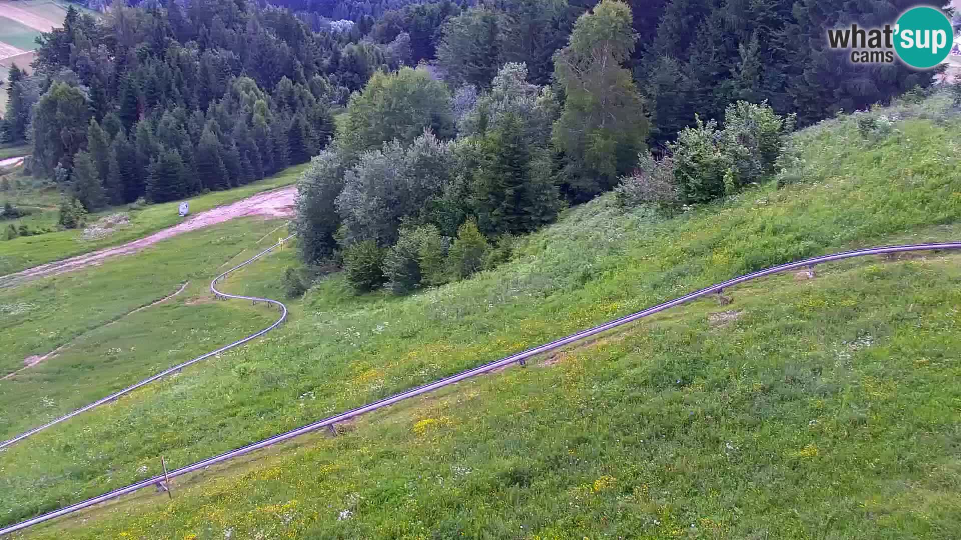 Kranjska Gora web kamera Vitranc | VITRANC 1 gornja postaja