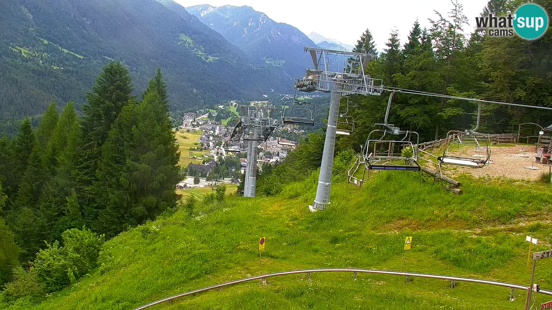 Kranjska Gora webcam VITRANC 1 | obere Station