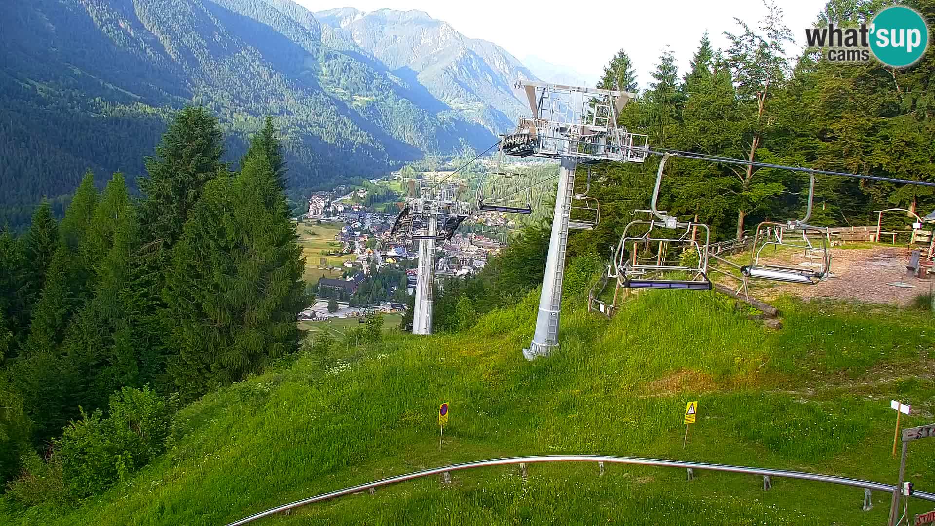 Vitranc Kranjska Gora webcam | VITRANC 1 stazione superiore