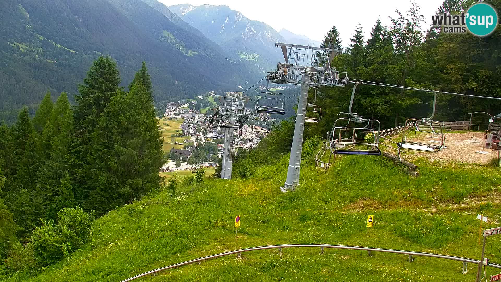 Vitranc Kranjska Gora webcam | VITRANC 1 stazione superiore