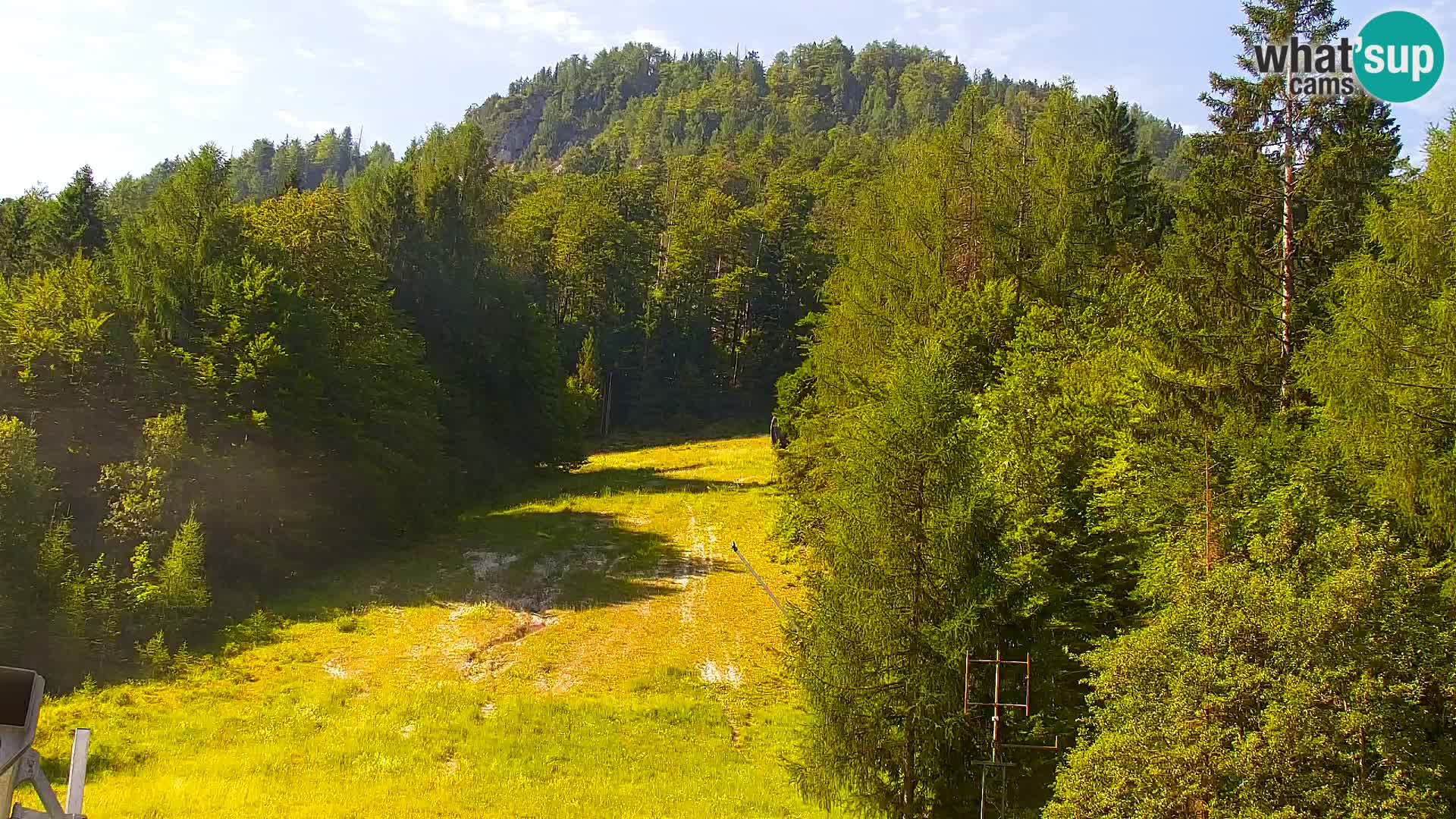 Vitranc Kranjska Gora webcam | VITRANC 1 stazione superiore