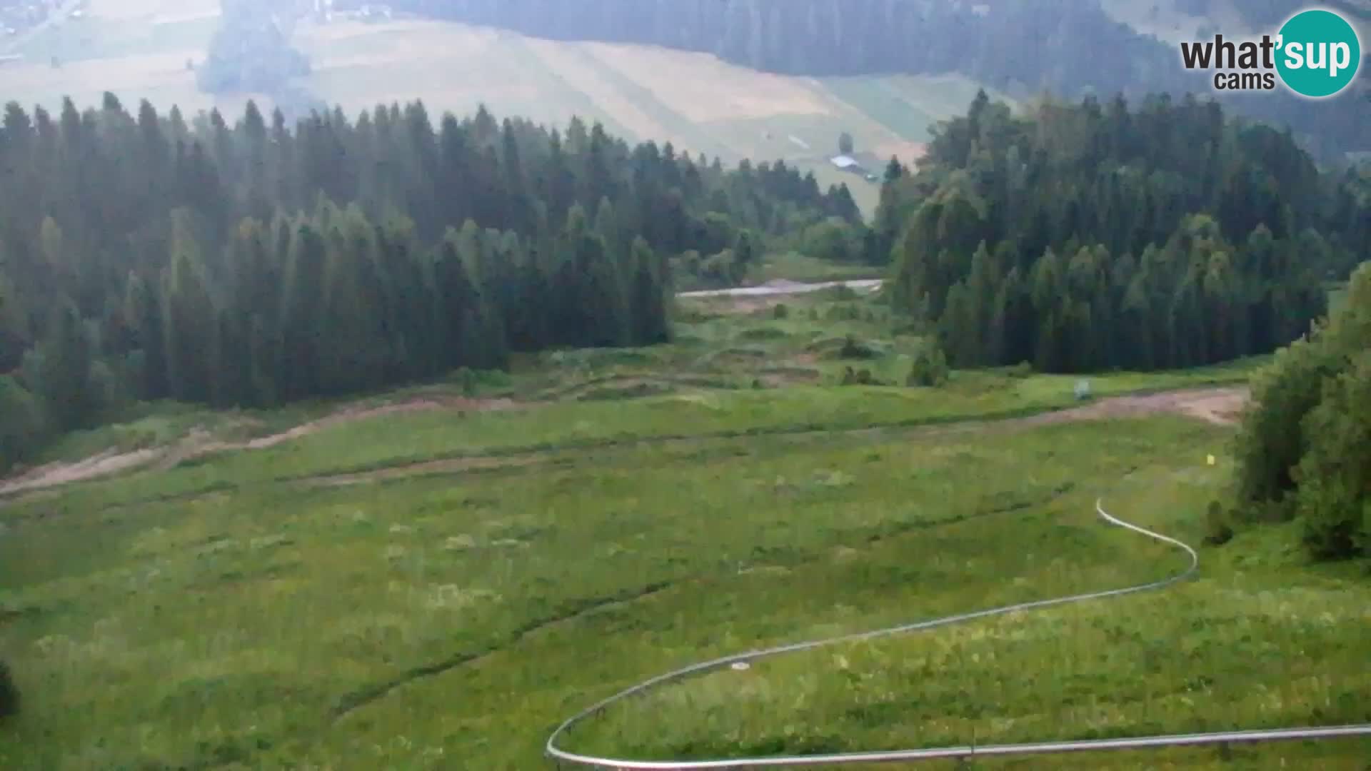 Kranjska Gora web kamera Vitranc | VITRANC 1 gornja postaja