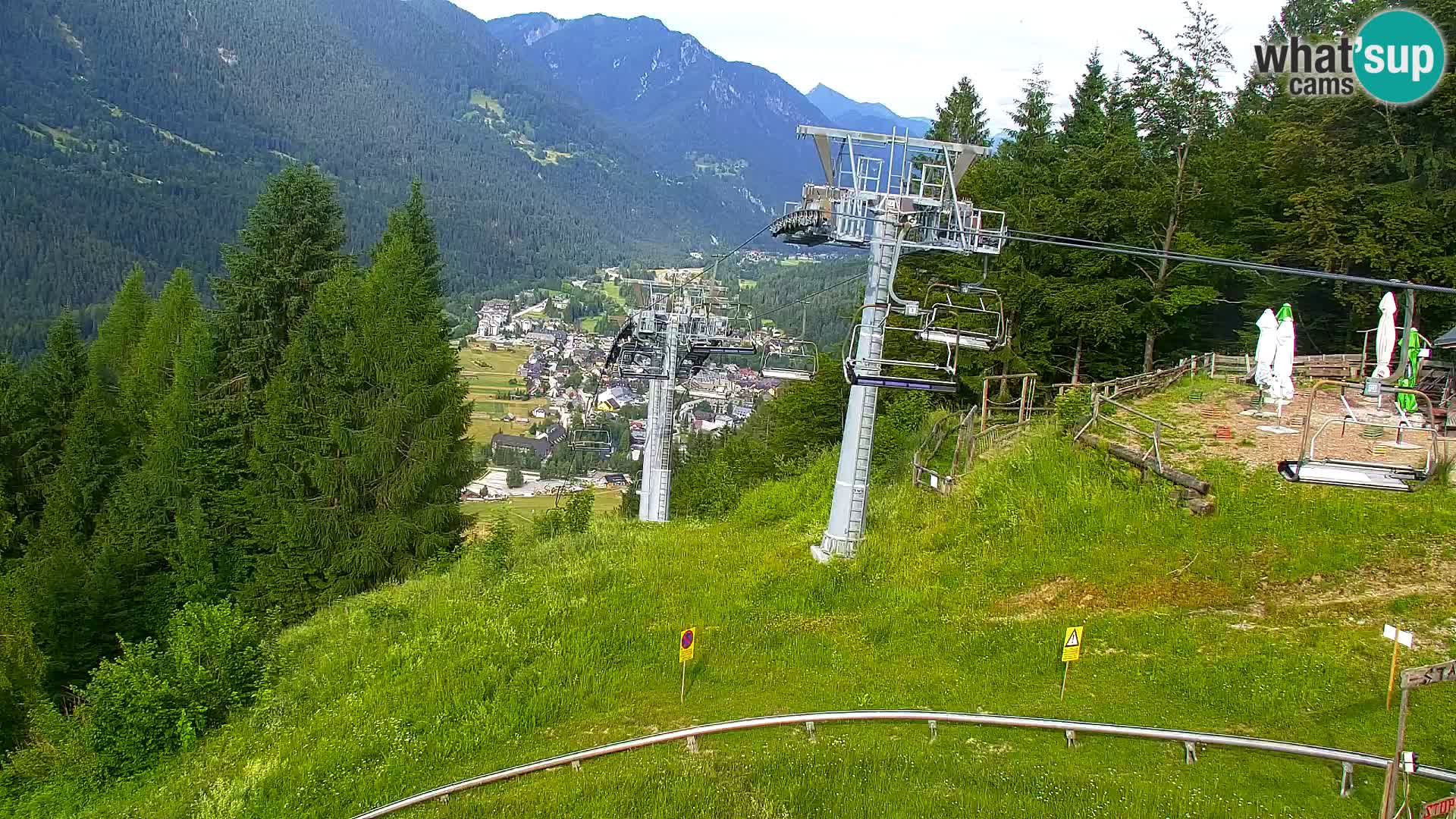 Kranjska Gora webcam VITRANC 1 | obere Station