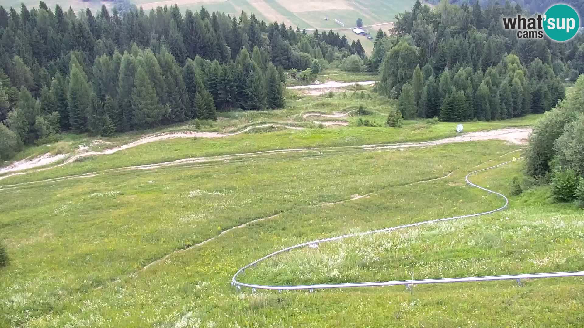 Kranjska Gora web kamera Vitranc | VITRANC 1 gornja postaja