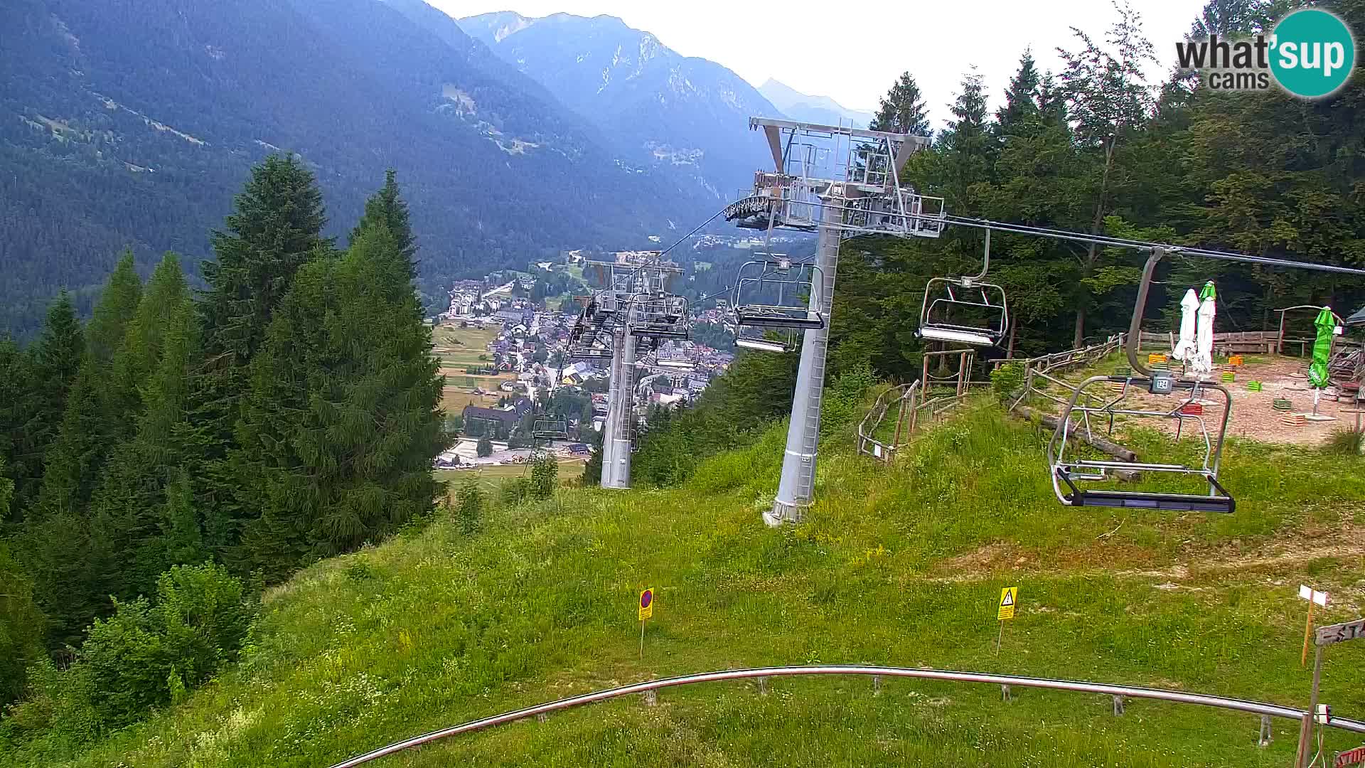 Vitranc Kranjska Gora webcam | VITRANC 1 stazione superiore
