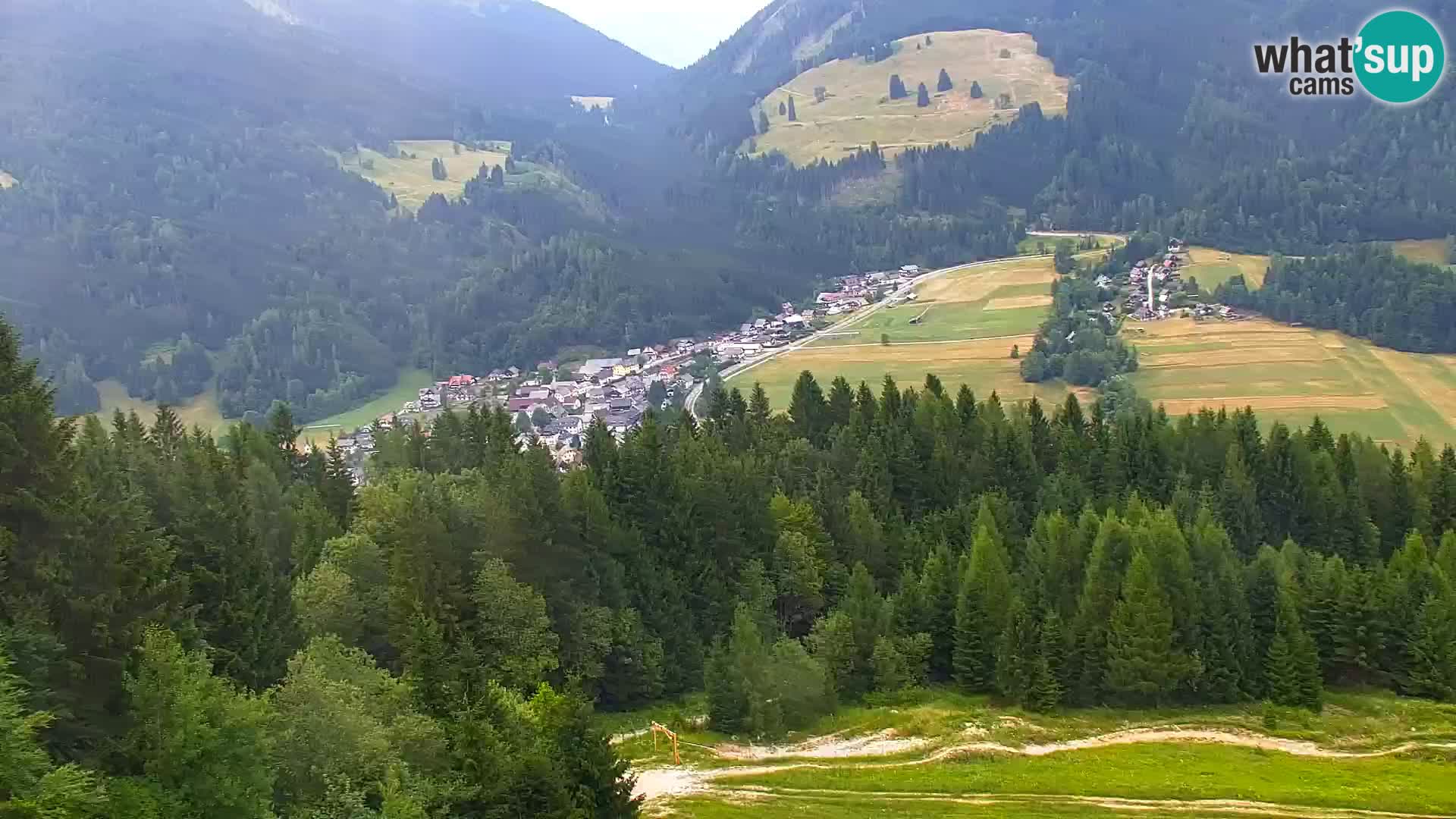 Kranjska Gora webcam VITRANC 1 | obere Station