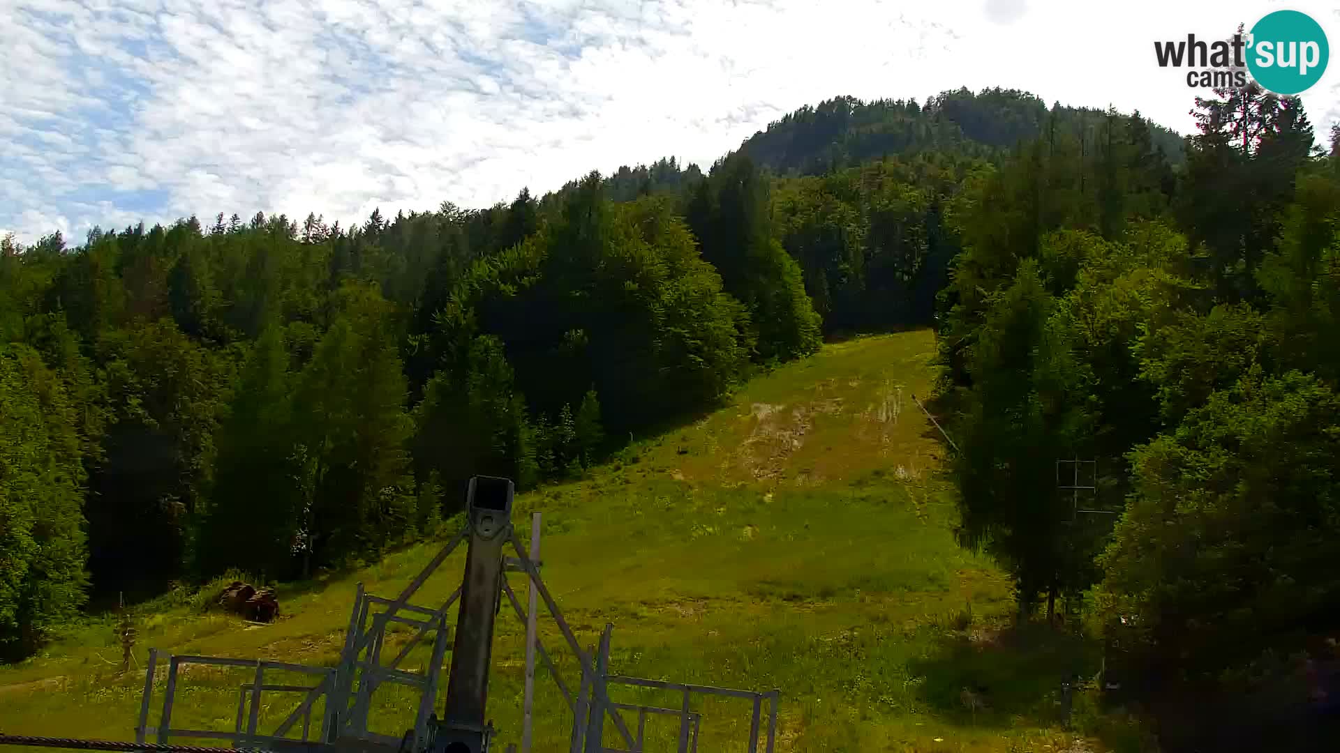 Kranjska Gora web kamera Vitranc | VITRANC 1 gornja postaja