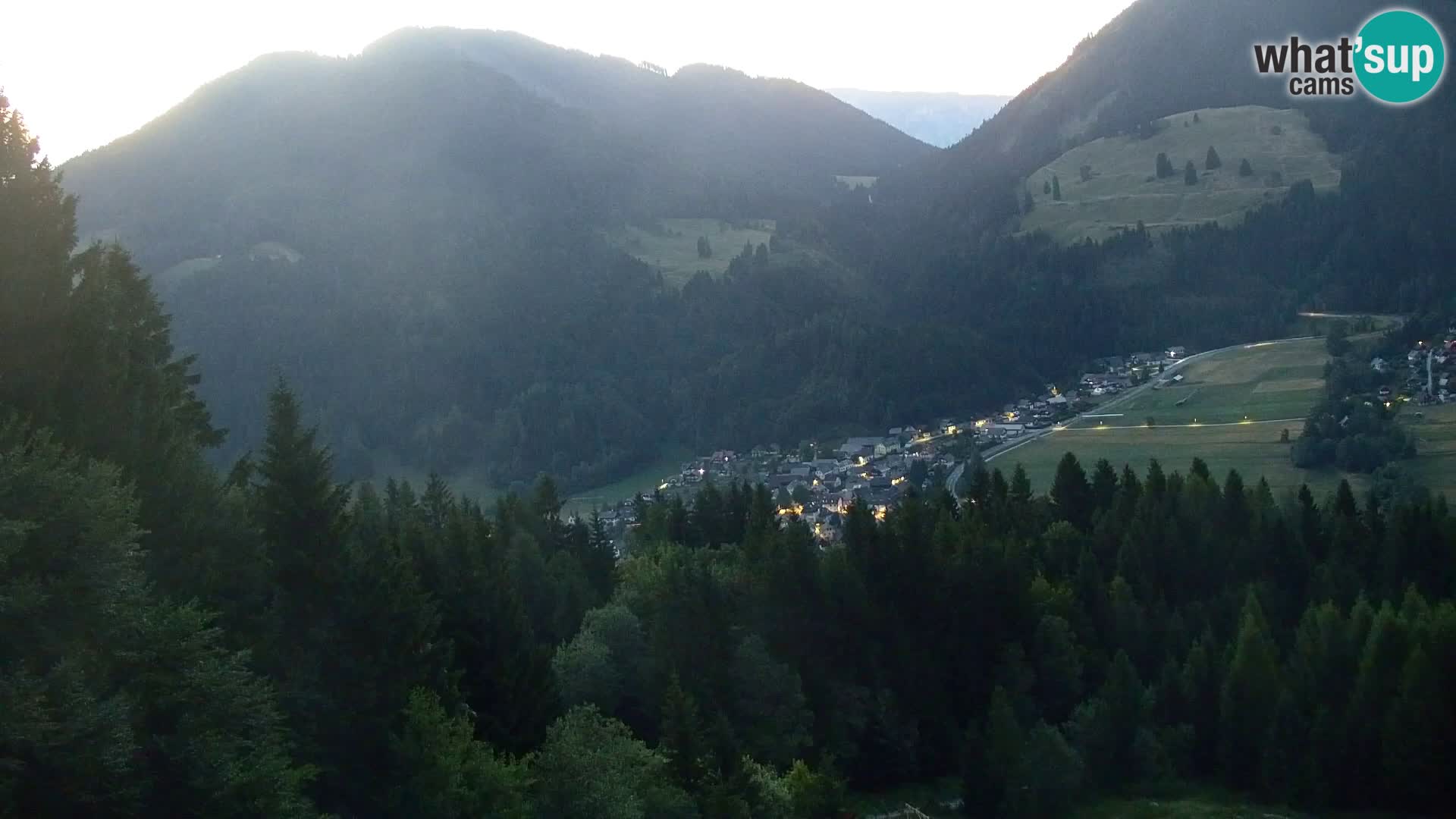 Vitranc Kranjska Gora webcam | VITRANC 1 stazione superiore