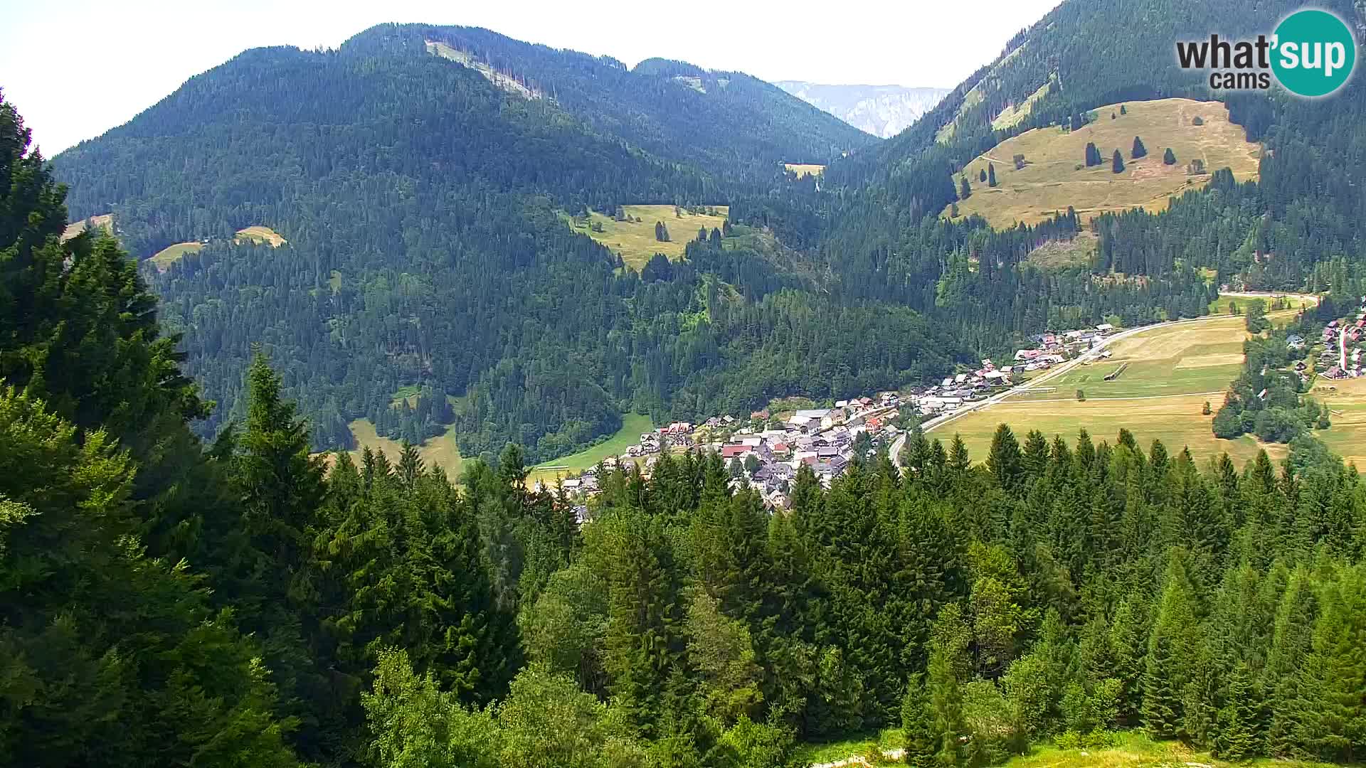 Kranjska Gora web kamera Vitranc | VITRANC 1 gornja postaja