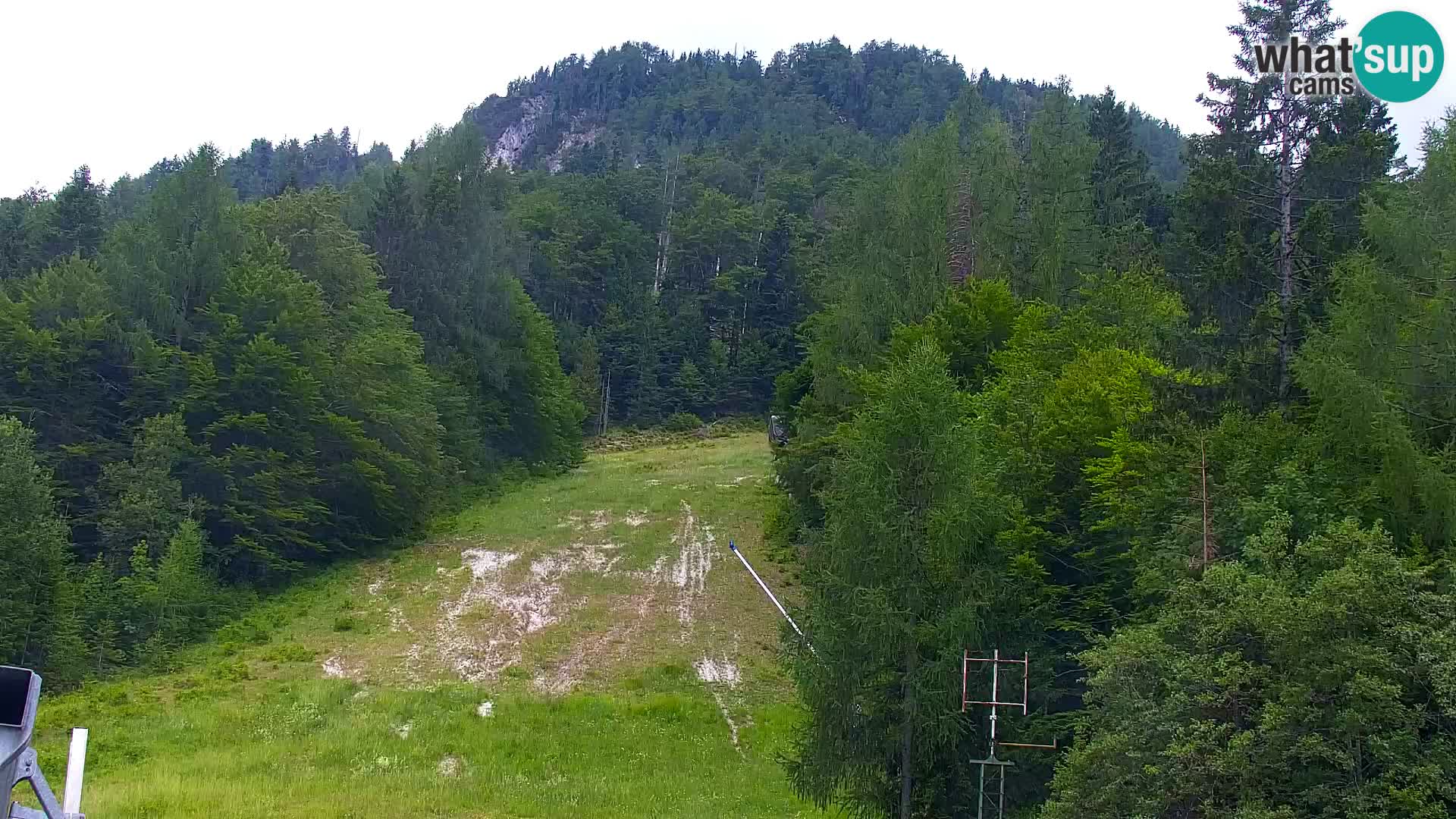 Kranjska Gora web kamera Vitranc | VITRANC 1 gornja postaja