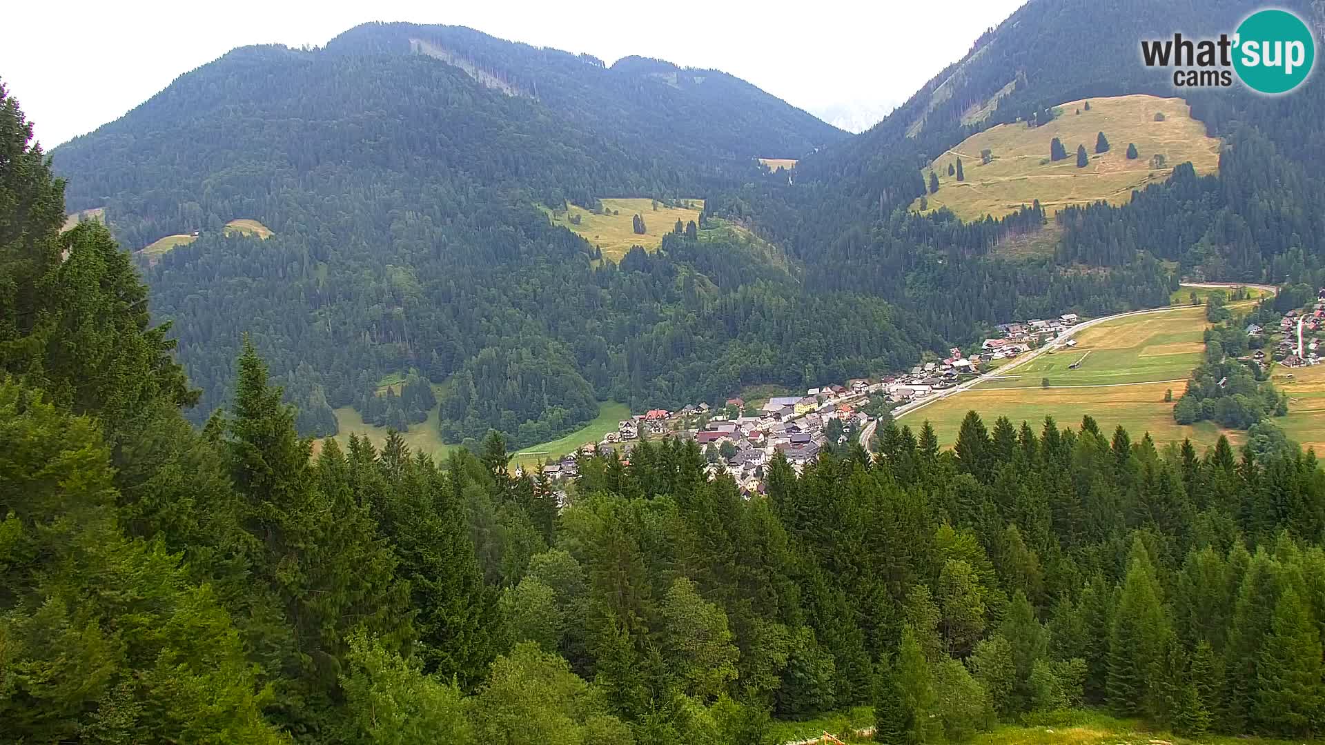 Kranjska Gora web kamera Vitranc | VITRANC 1 gornja postaja