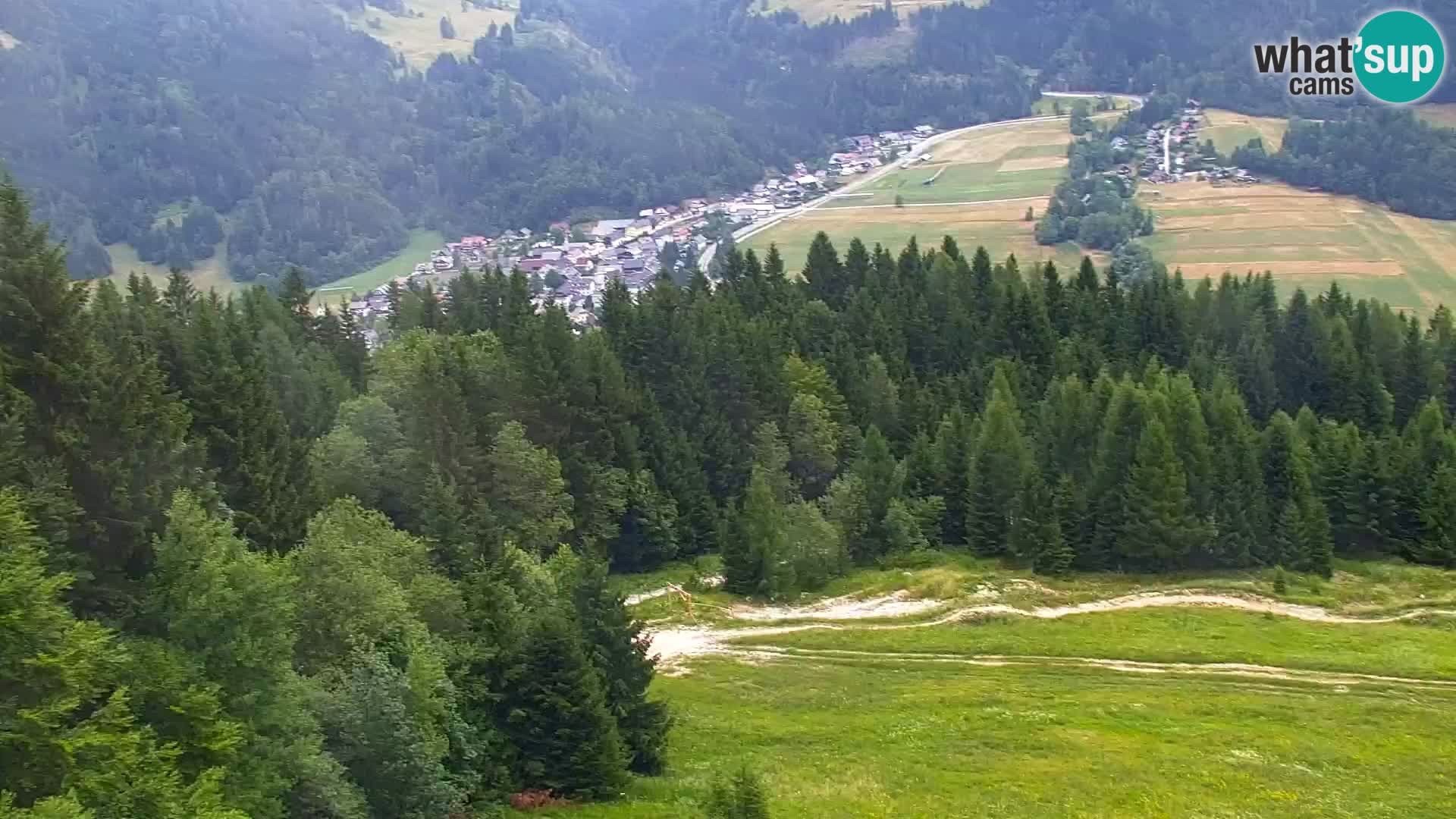 Vitranc Kranjska Gora webcam | VITRANC 1 stazione superiore