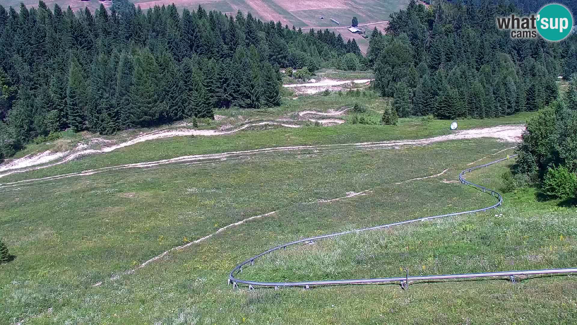 Kranjska Gora web kamera Vitranc | VITRANC 1 gornja postaja