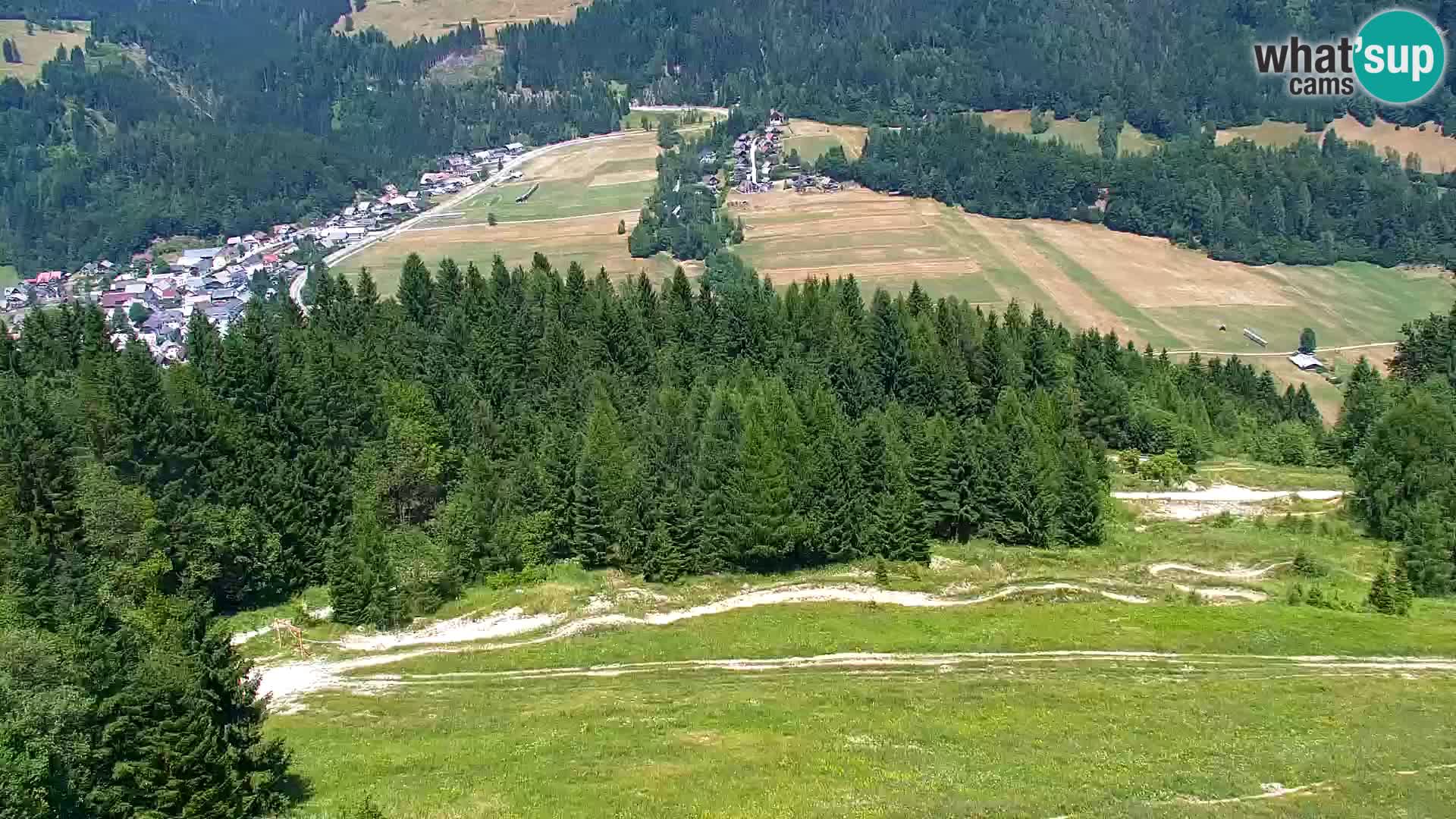 Kranjska Gora webcam VITRANC 1 | obere Station