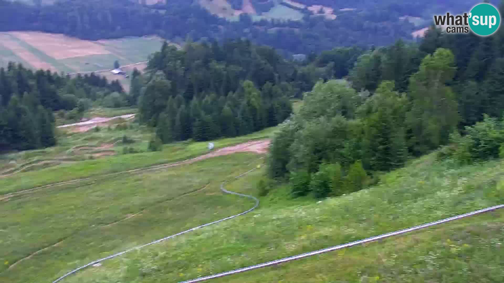 Kranjska Gora web kamera Vitranc | VITRANC 1 gornja postaja