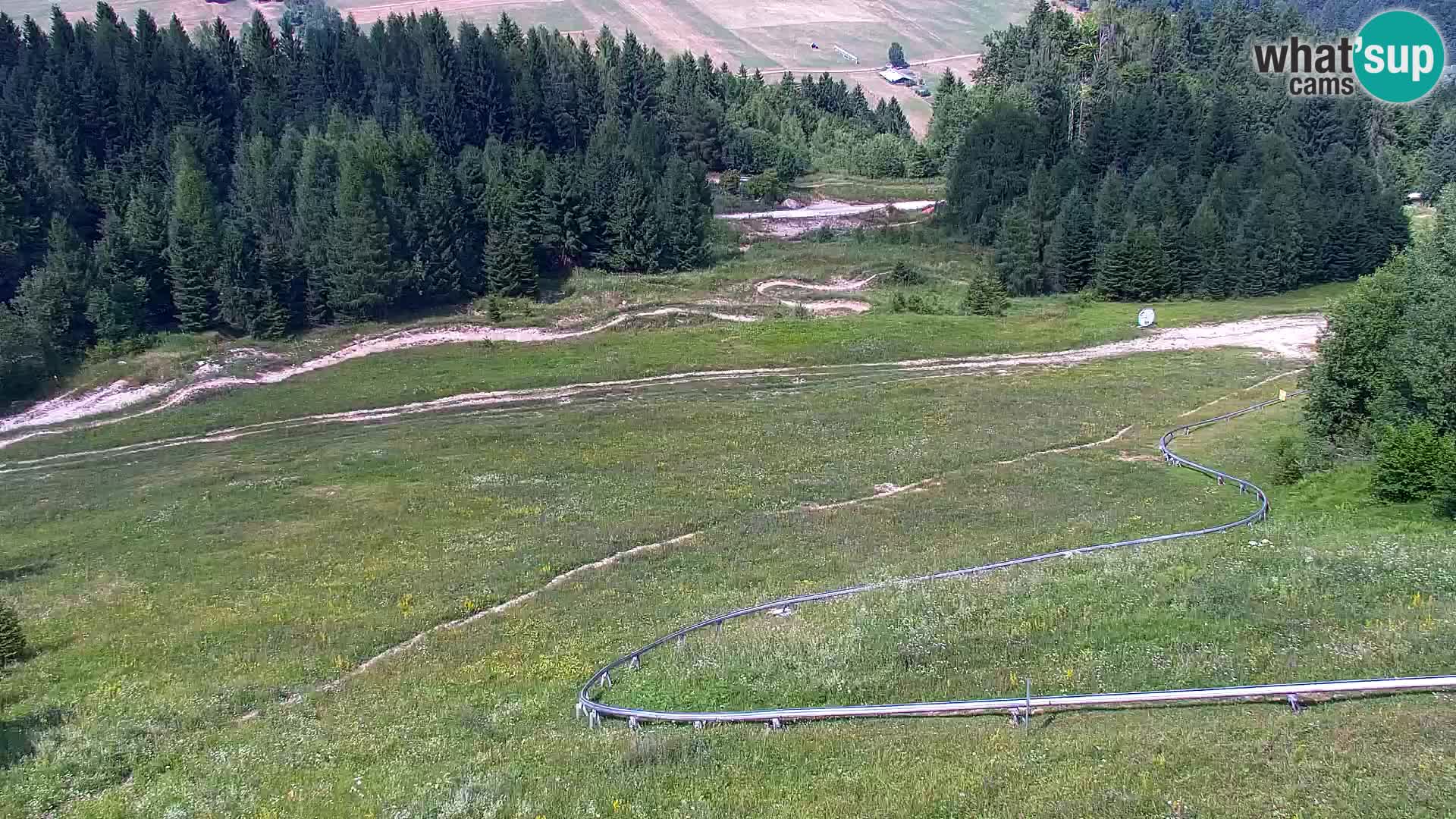 Kranjska Gora web kamera Vitranc | VITRANC 1 gornja postaja