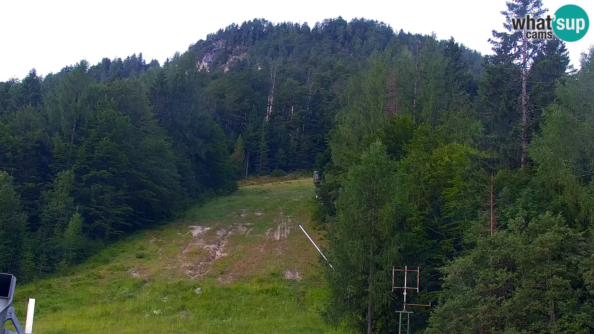 Kranjska Gora web kamera Vitranc | VITRANC 1 gornja postaja