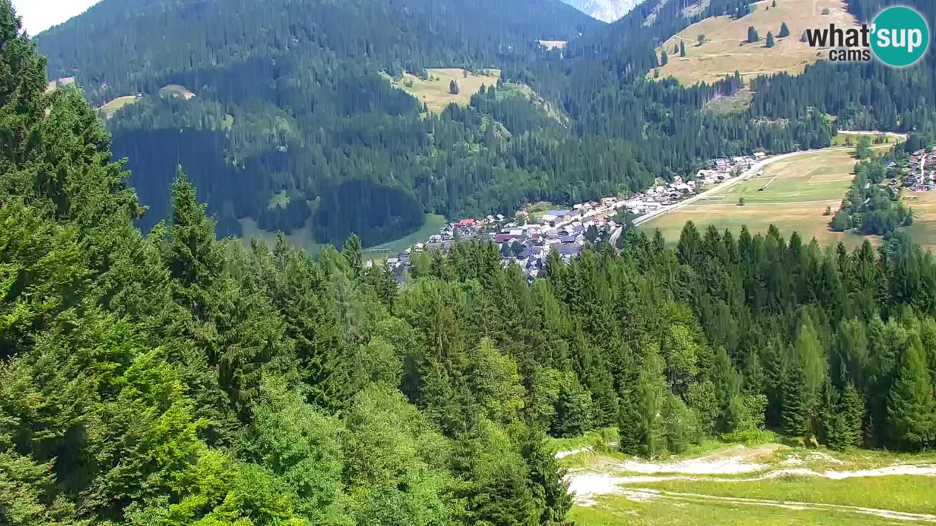 Vitranc Kranjska Gora webcam | VITRANC 1 stazione superiore