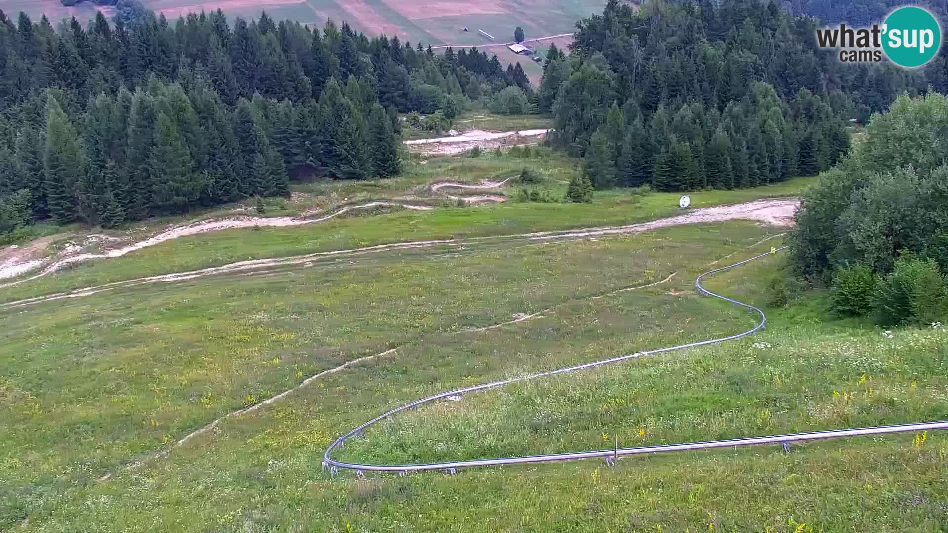 Kranjska Gora web kamera Vitranc | VITRANC 1 gornja postaja