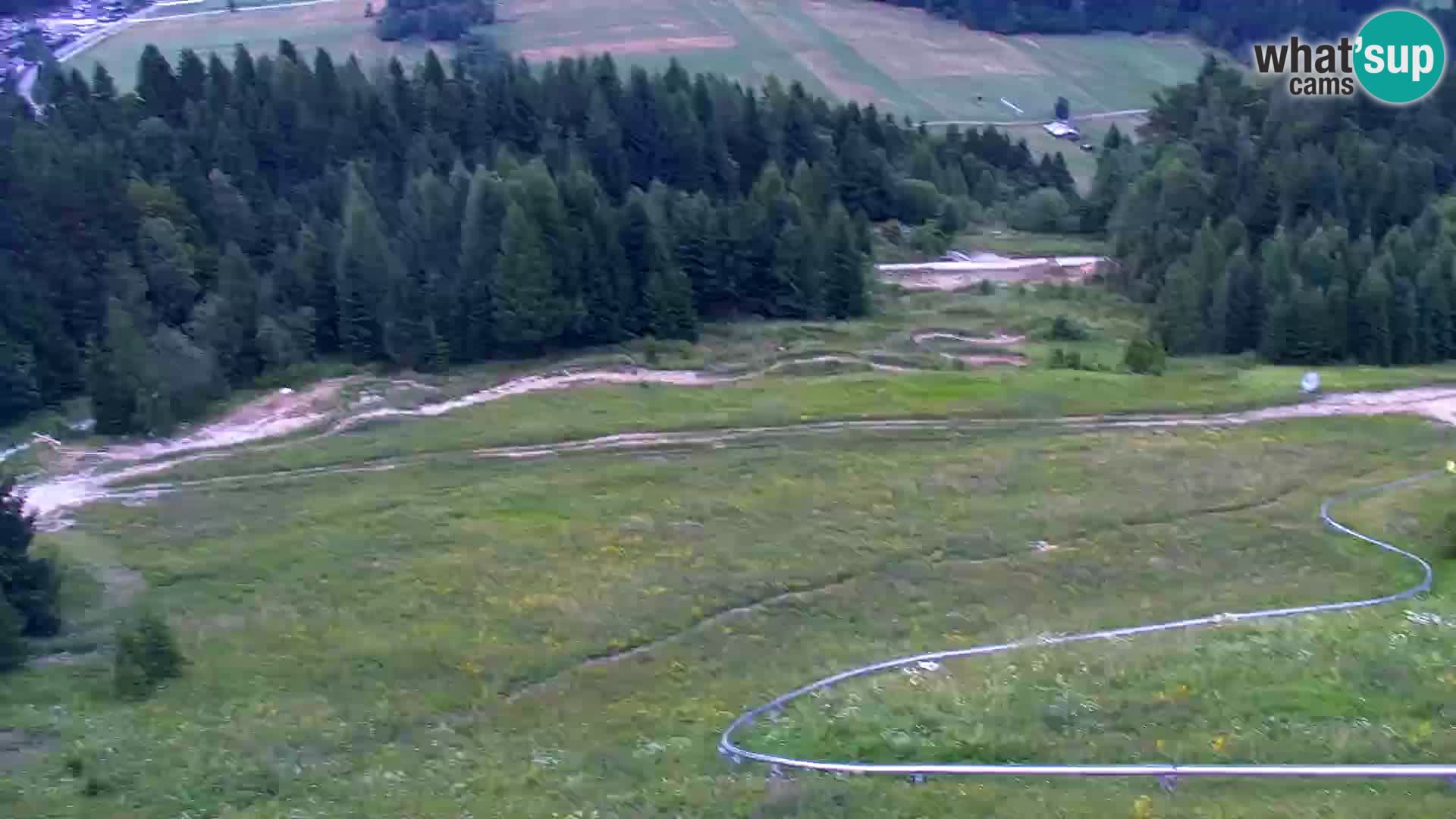 Kranjska Gora web kamera Vitranc | VITRANC 1 gornja postaja