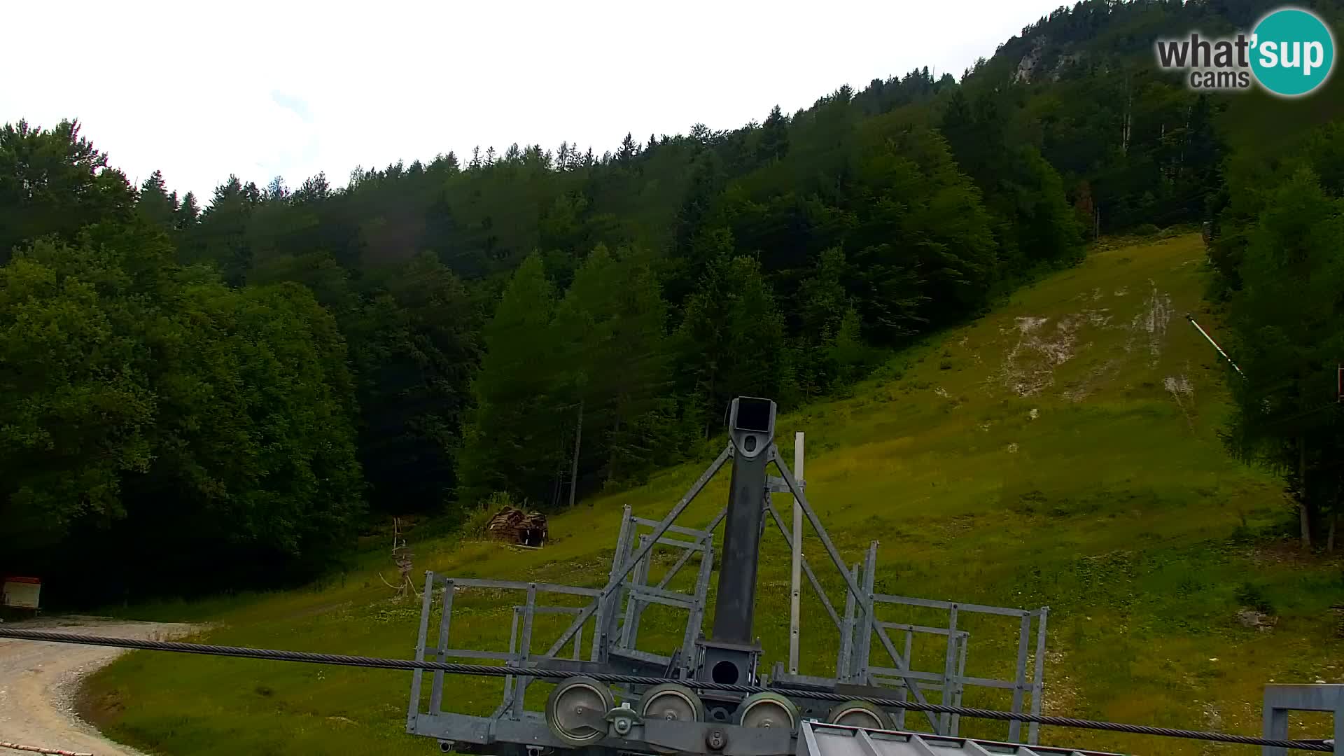 Kranjska Gora web kamera Vitranc | VITRANC 1 gornja postaja