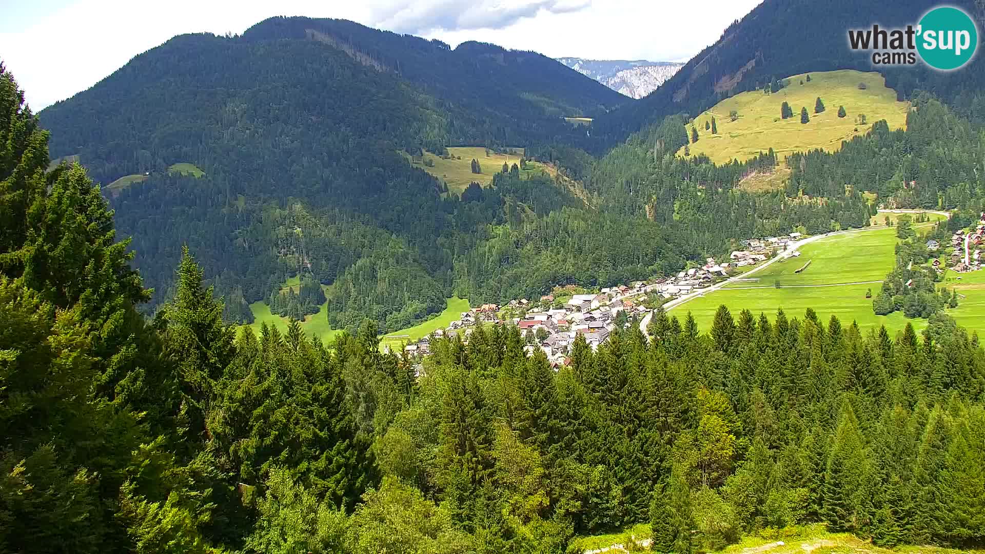 Kranjska Gora web kamera Vitranc | VITRANC 1 gornja postaja