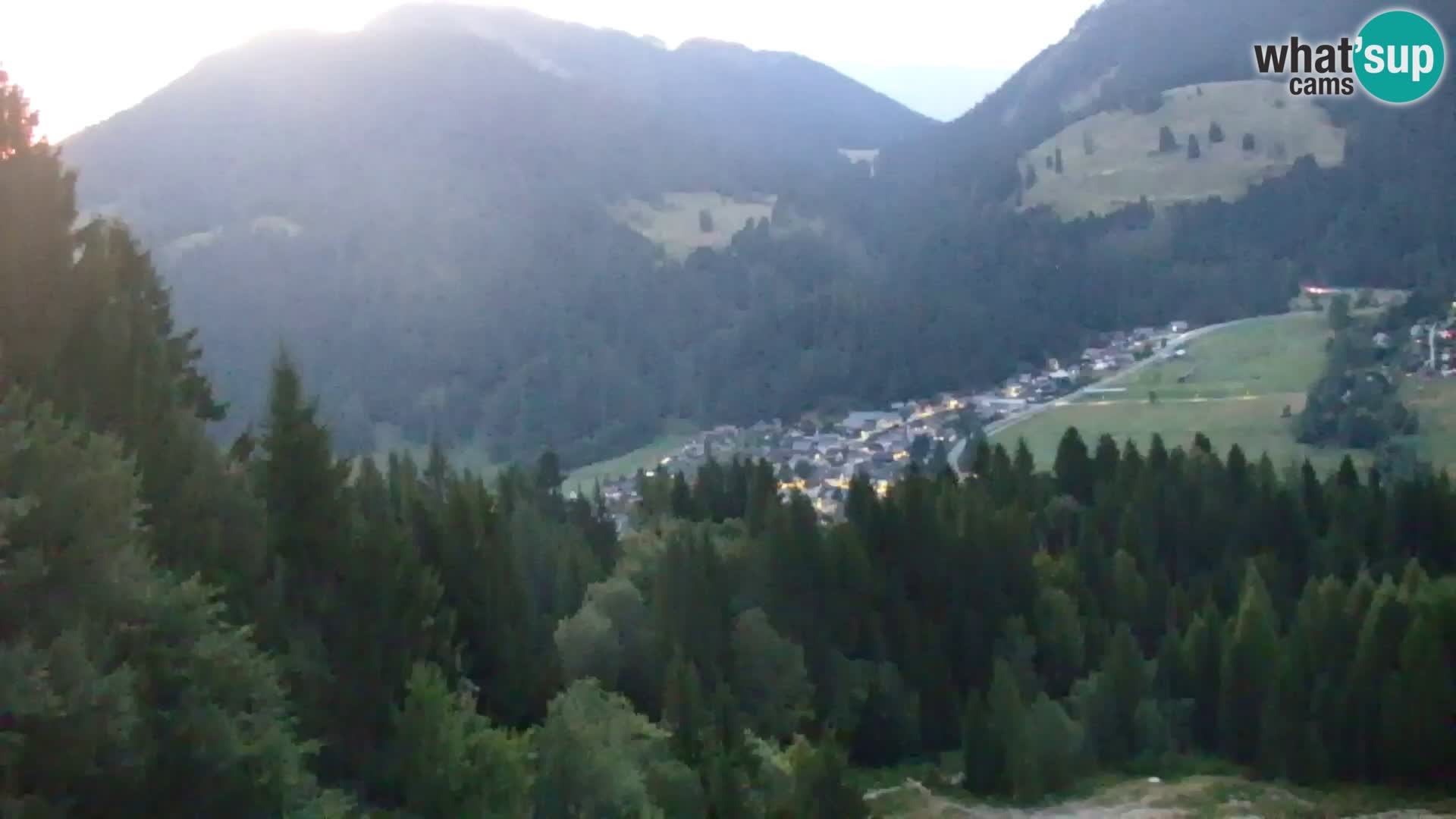 Vitranc Kranjska Gora webcam | VITRANC 1 stazione superiore