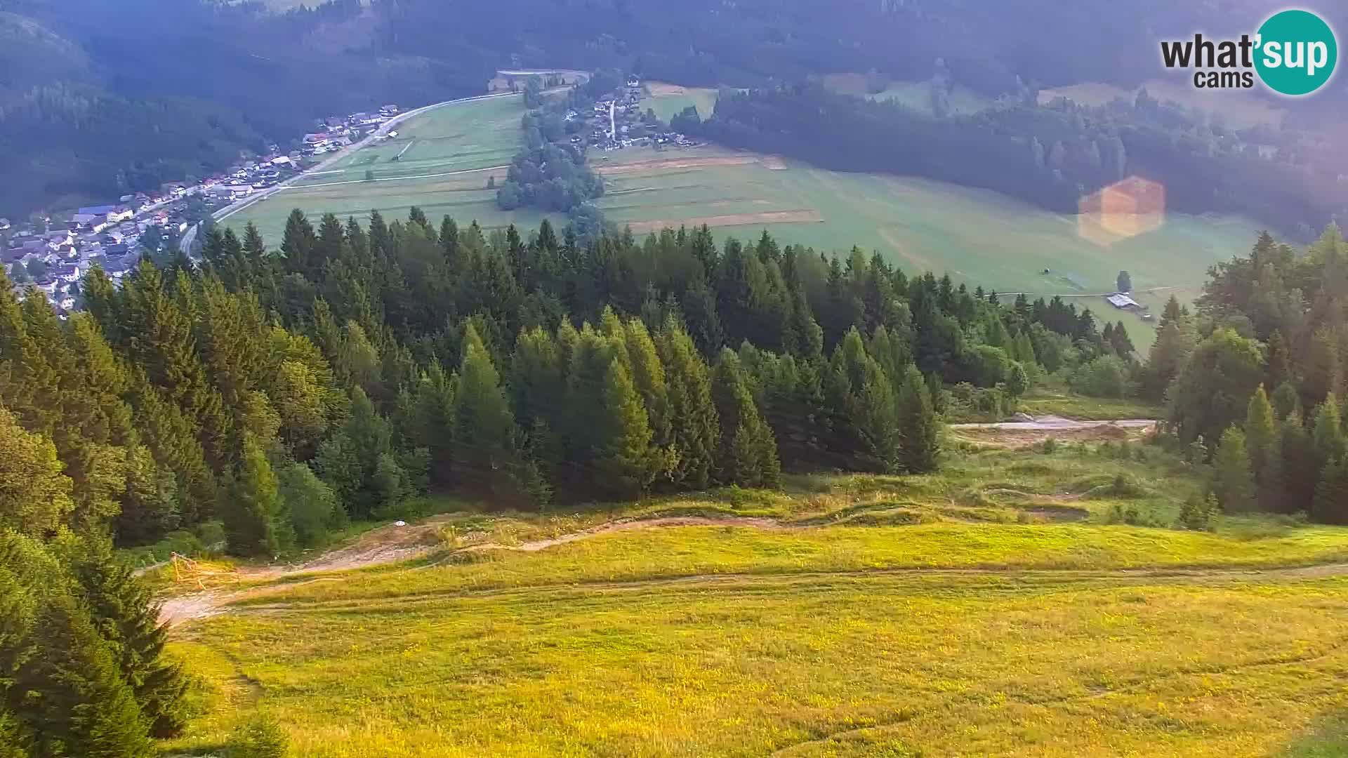 Vitranc Kranjska Gora webcam | VITRANC 1 stazione superiore