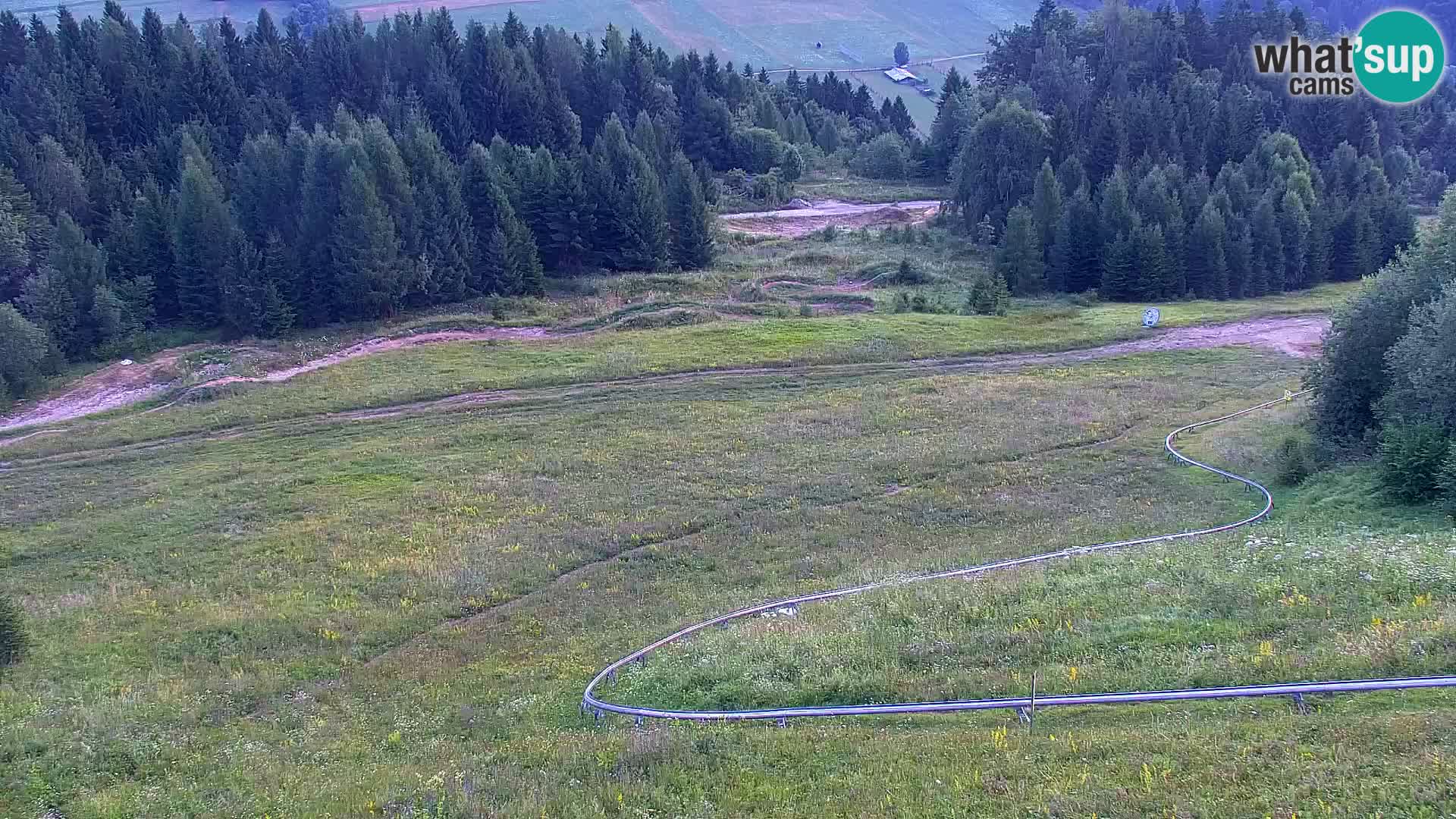 Kranjska Gora web kamera Vitranc | VITRANC 1 gornja postaja