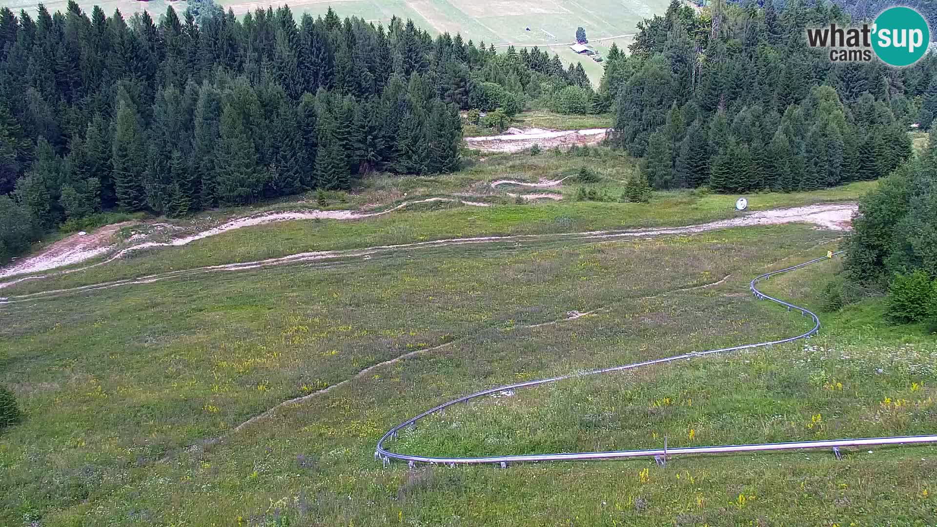 Vitranc Kranjska Gora webcam | VITRANC 1 stazione superiore