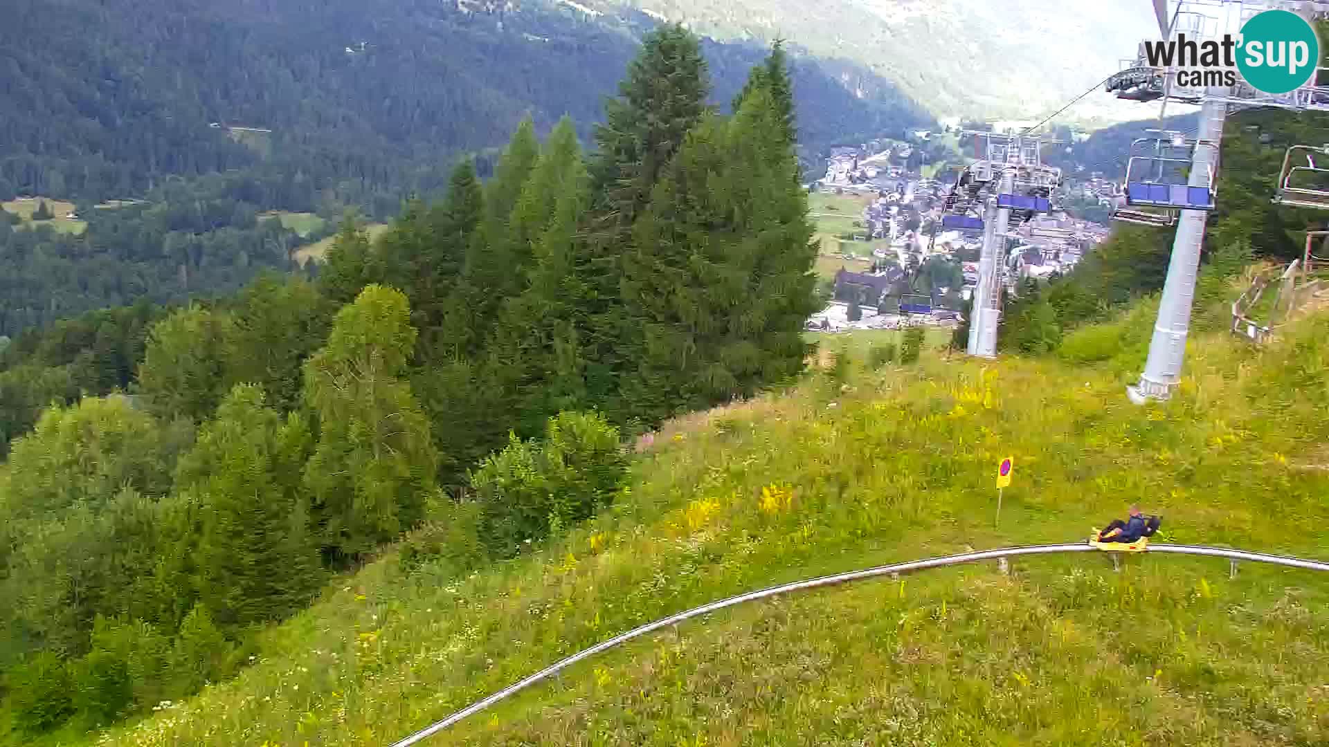Kranjska Gora webcam VITRANC 1 | obere Station