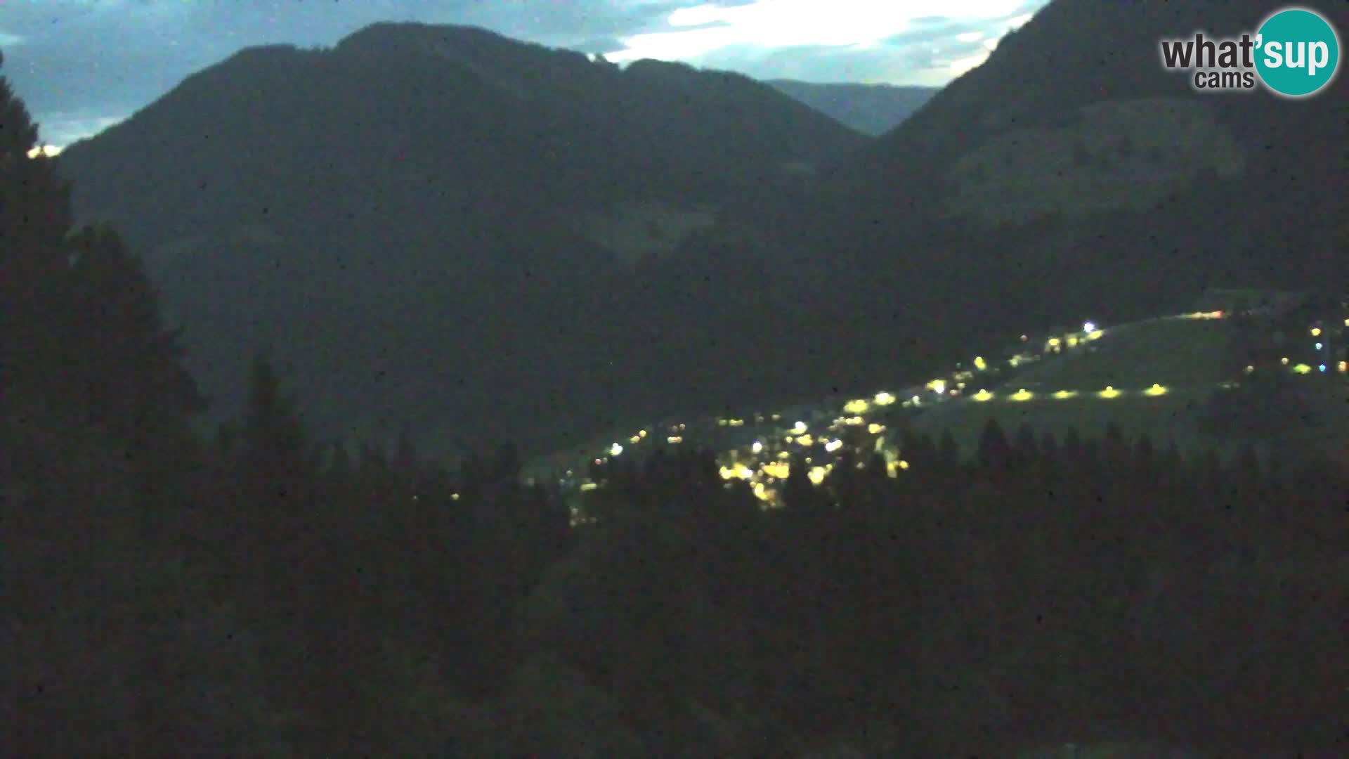 Kranjska Gora web kamera Vitranc | VITRANC 1 gornja postaja