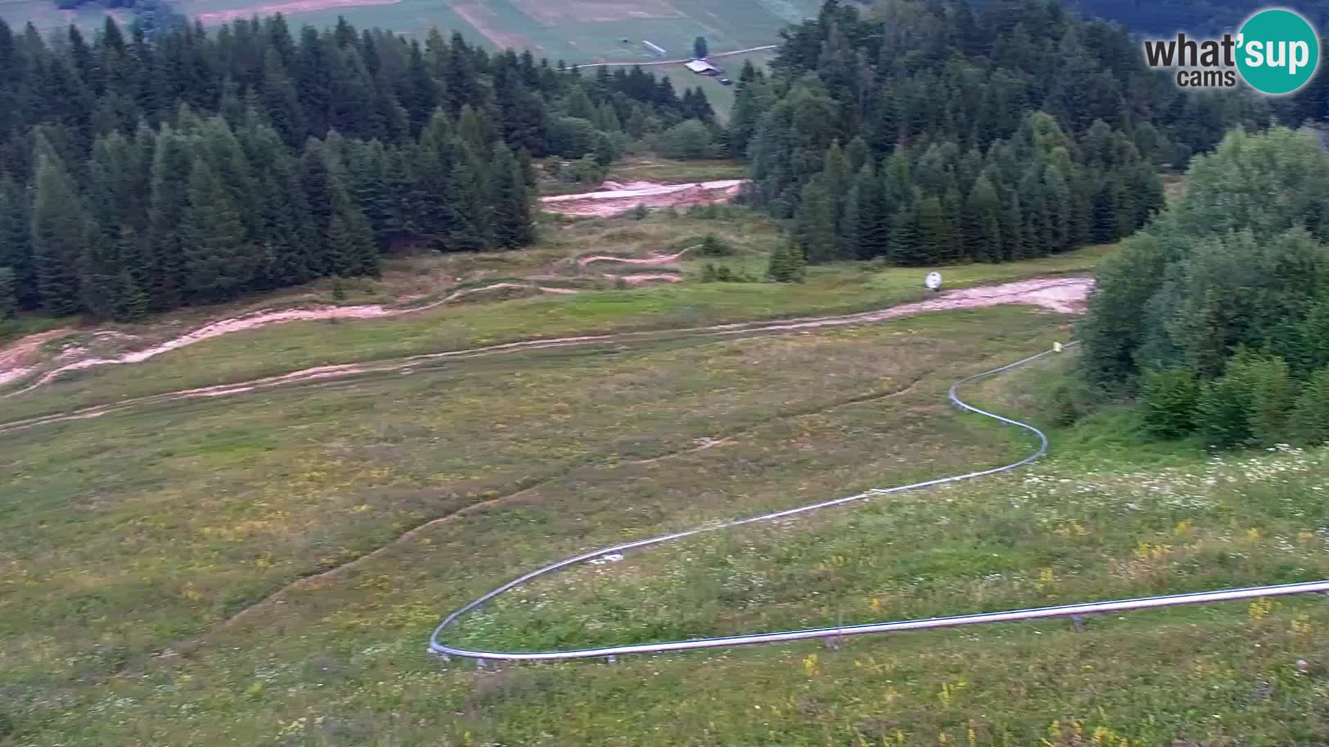 Kranjska Gora web kamera Vitranc | VITRANC 1 gornja postaja