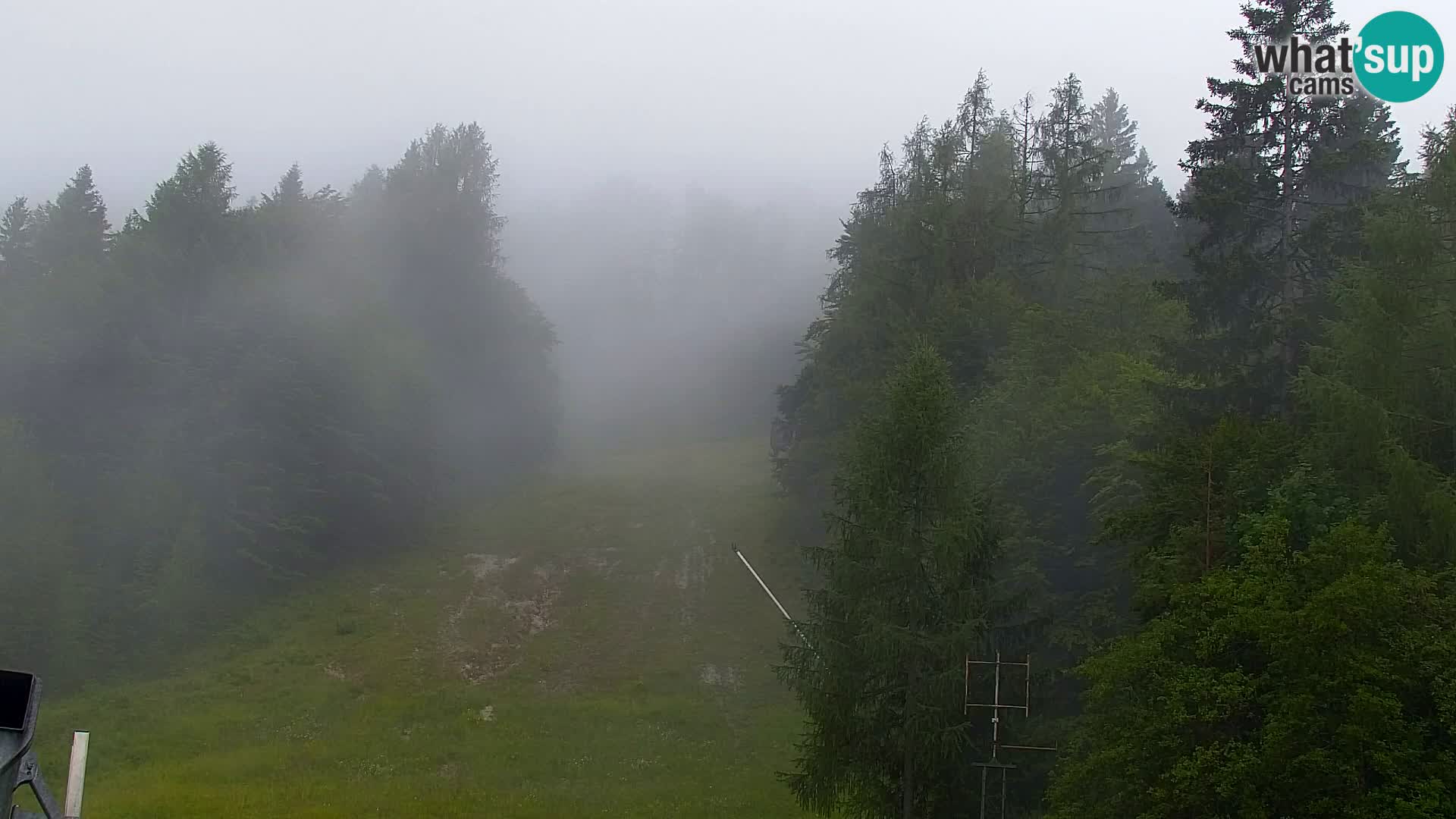 Kranjska Gora webcam VITRANC 1 | obere Station