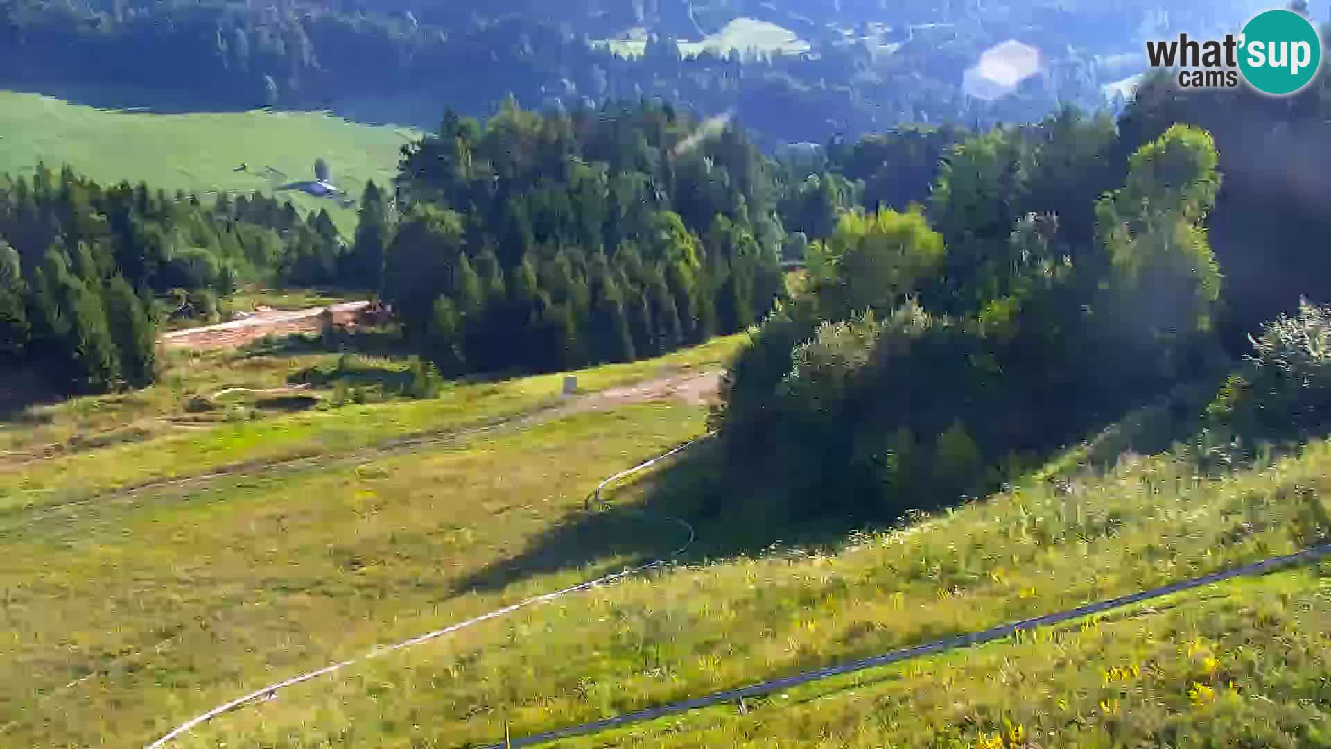 Vitranc Kranjska Gora webcam | VITRANC 1 stazione superiore
