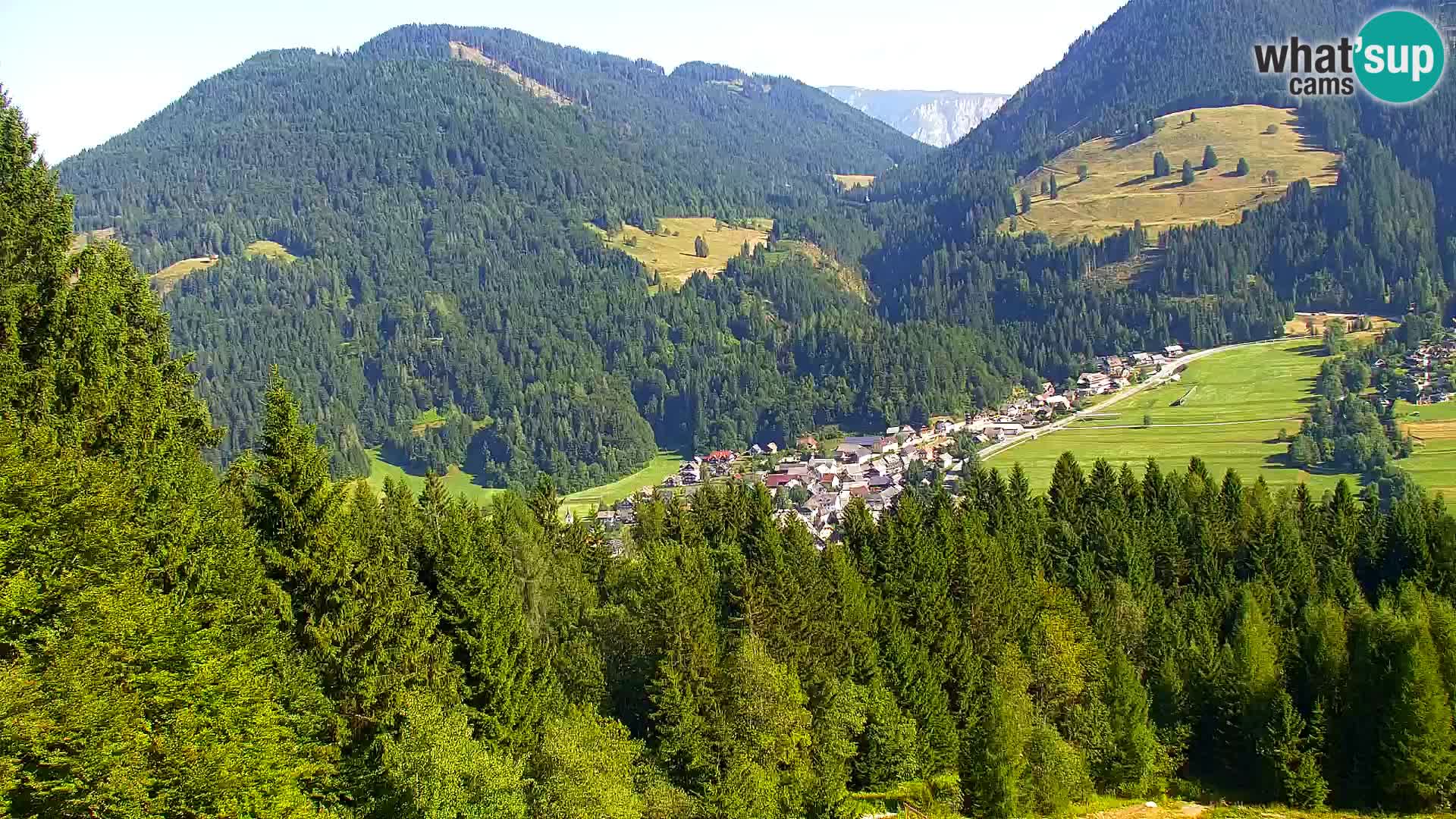 Kranjska Gora web kamera Vitranc | VITRANC 1 gornja postaja