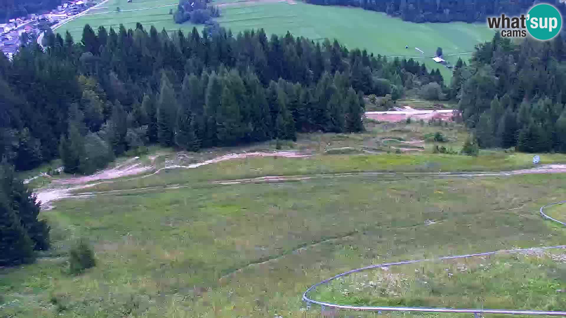 Kranjska Gora web kamera Vitranc | VITRANC 1 gornja postaja