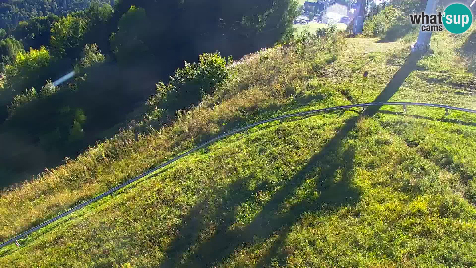 Vitranc Kranjska Gora webcam | VITRANC 1 stazione superiore